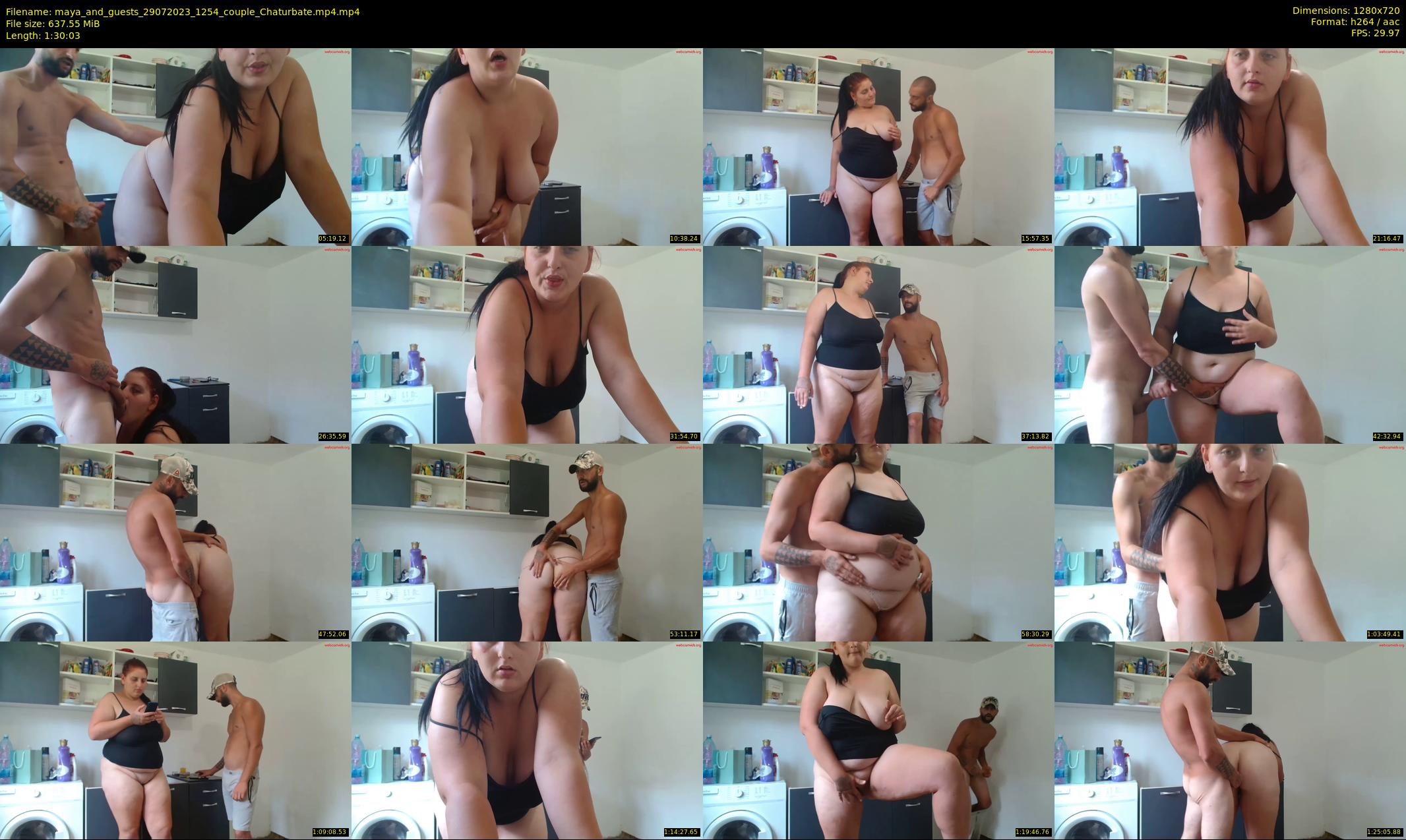 maya_and_guests — 91 minute Chaturbate couple cam show recording, 720p, Jul 29, 2023