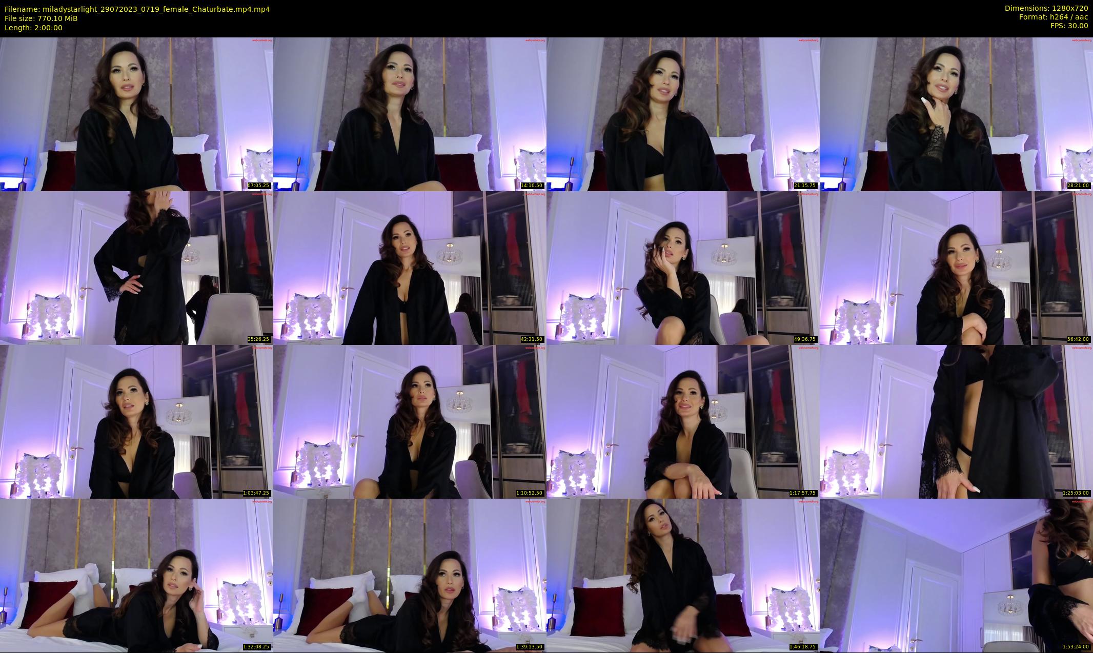 miladystarlight — 120 minute Chaturbate female cam show recording, 720p, Jul 29, 2023