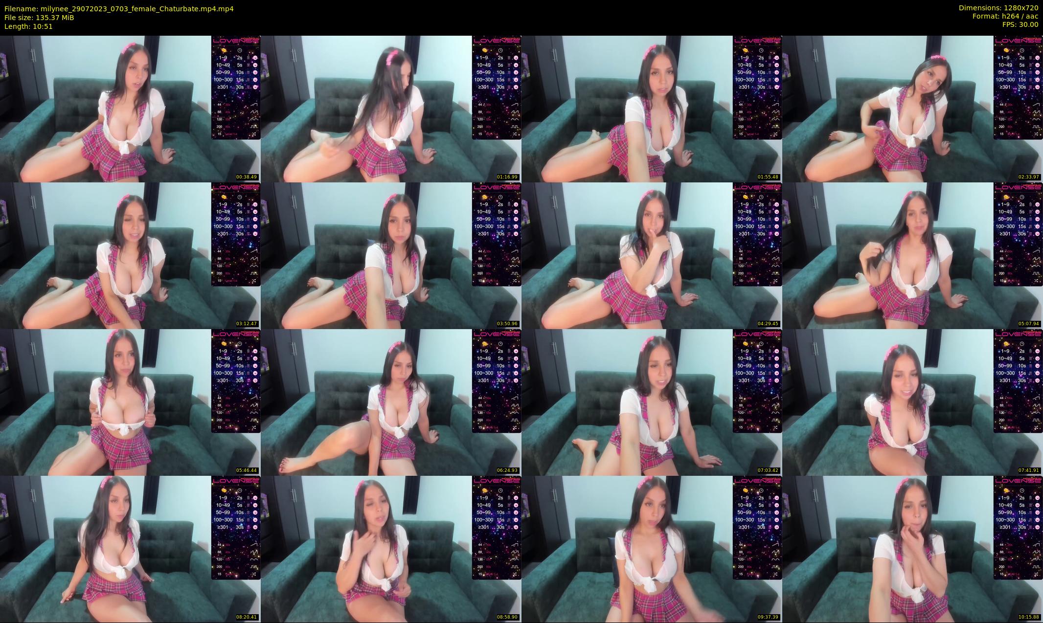 milynee — 11 minute Chaturbate female cam show recording, 720p, Jul 29, 2023
