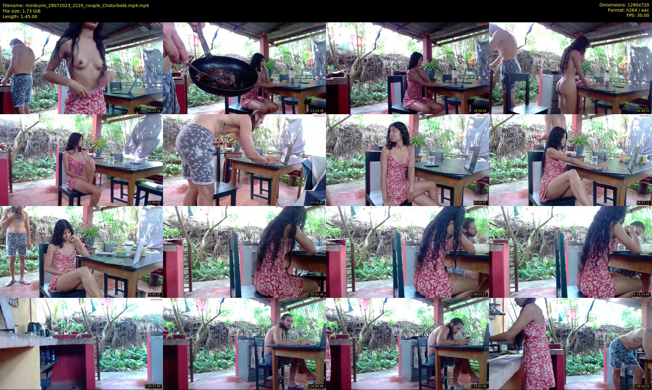 minikunis — 105 minute Chaturbate couple cam show recording, 720p, Jul 29, 2023