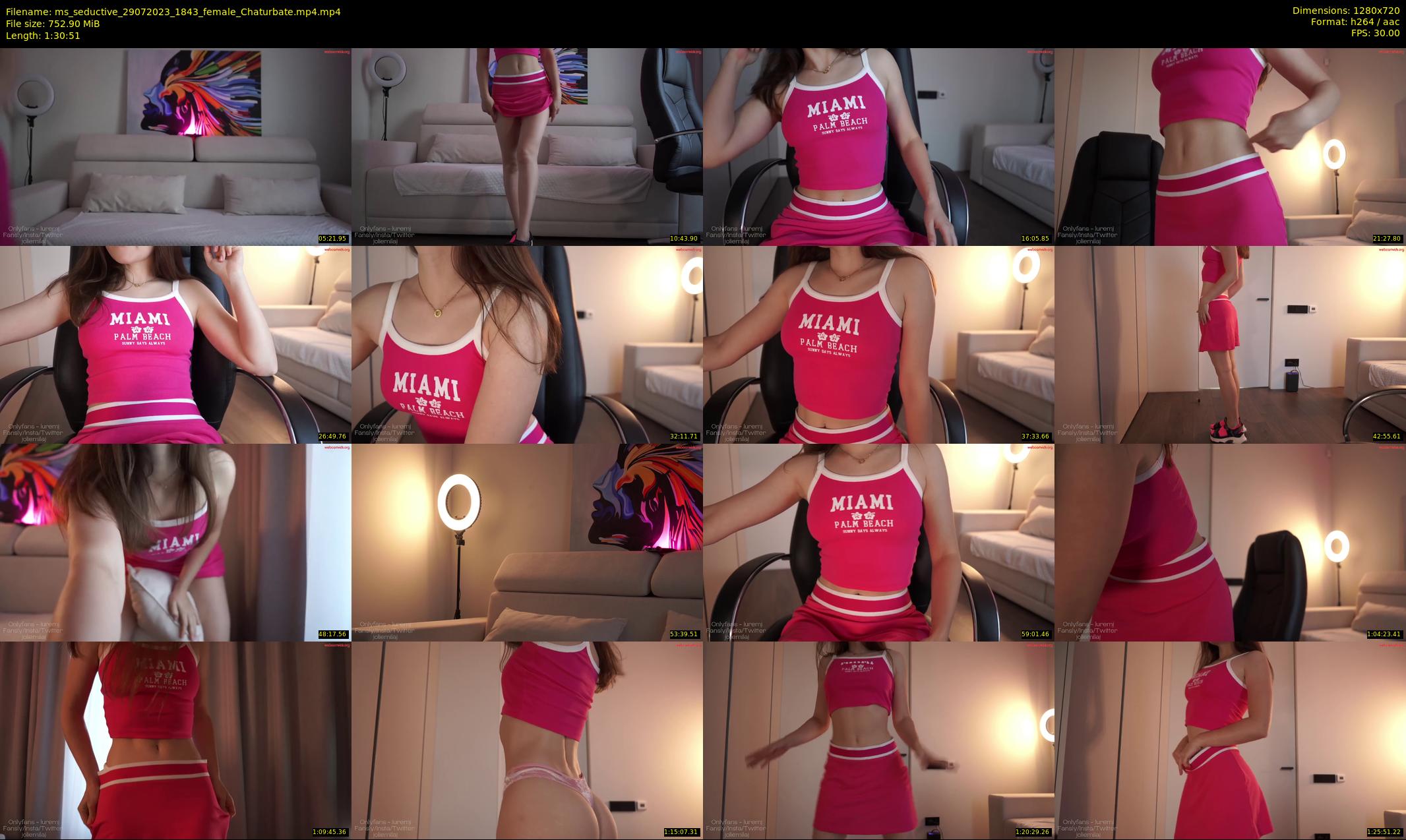 ms_seductive — 91 minute Chaturbate female cam show recording, 720p, Jul 29, 2023