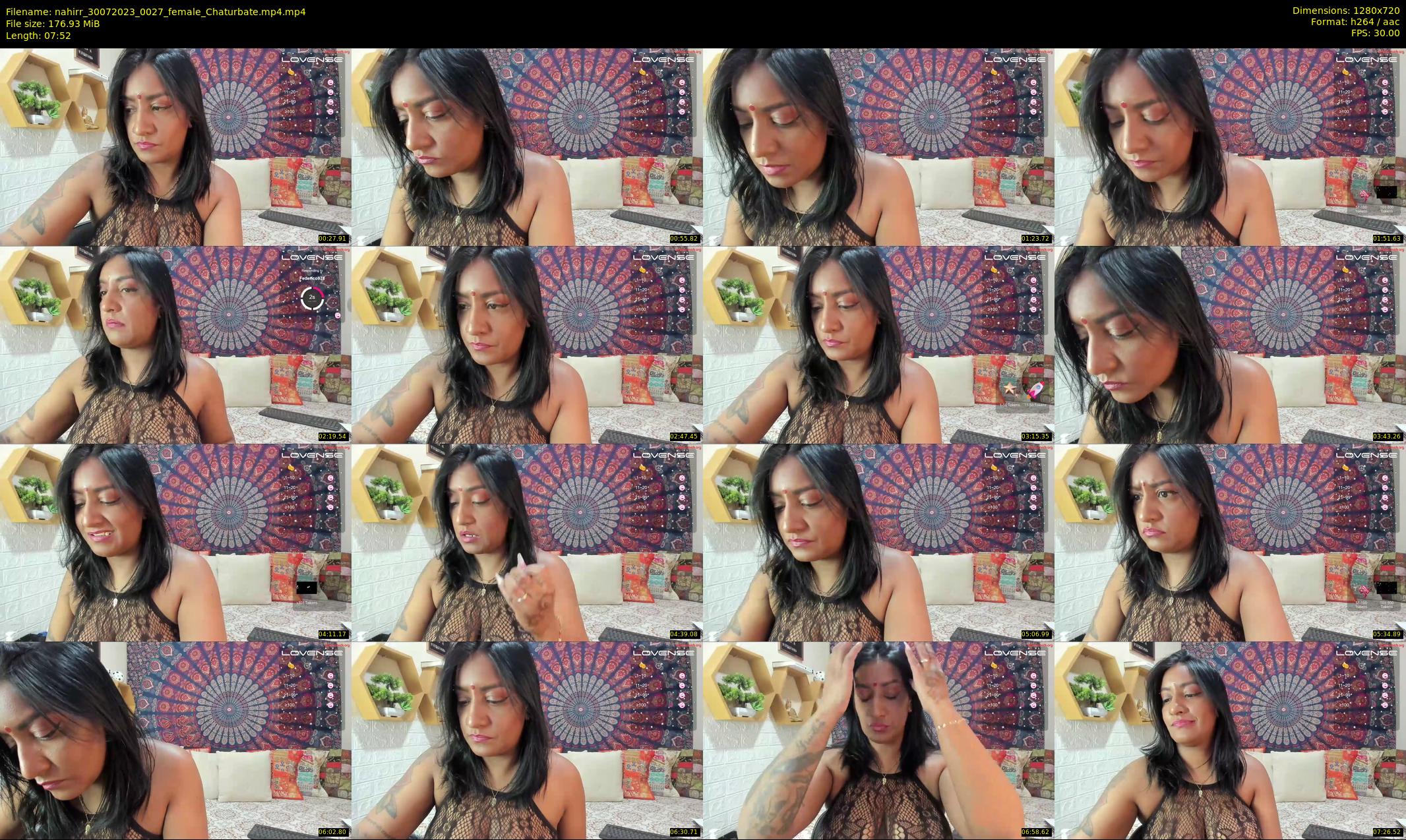nahirr — 8 minute Chaturbate female cam show recording, 720p, Jul 30, 2023