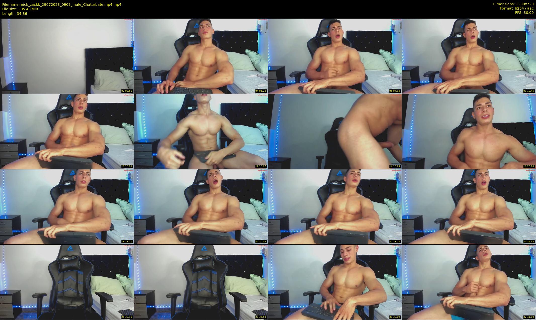 nick_zackk — 35 minute Chaturbate male cam show recording, 720p, Jul 29, 2023