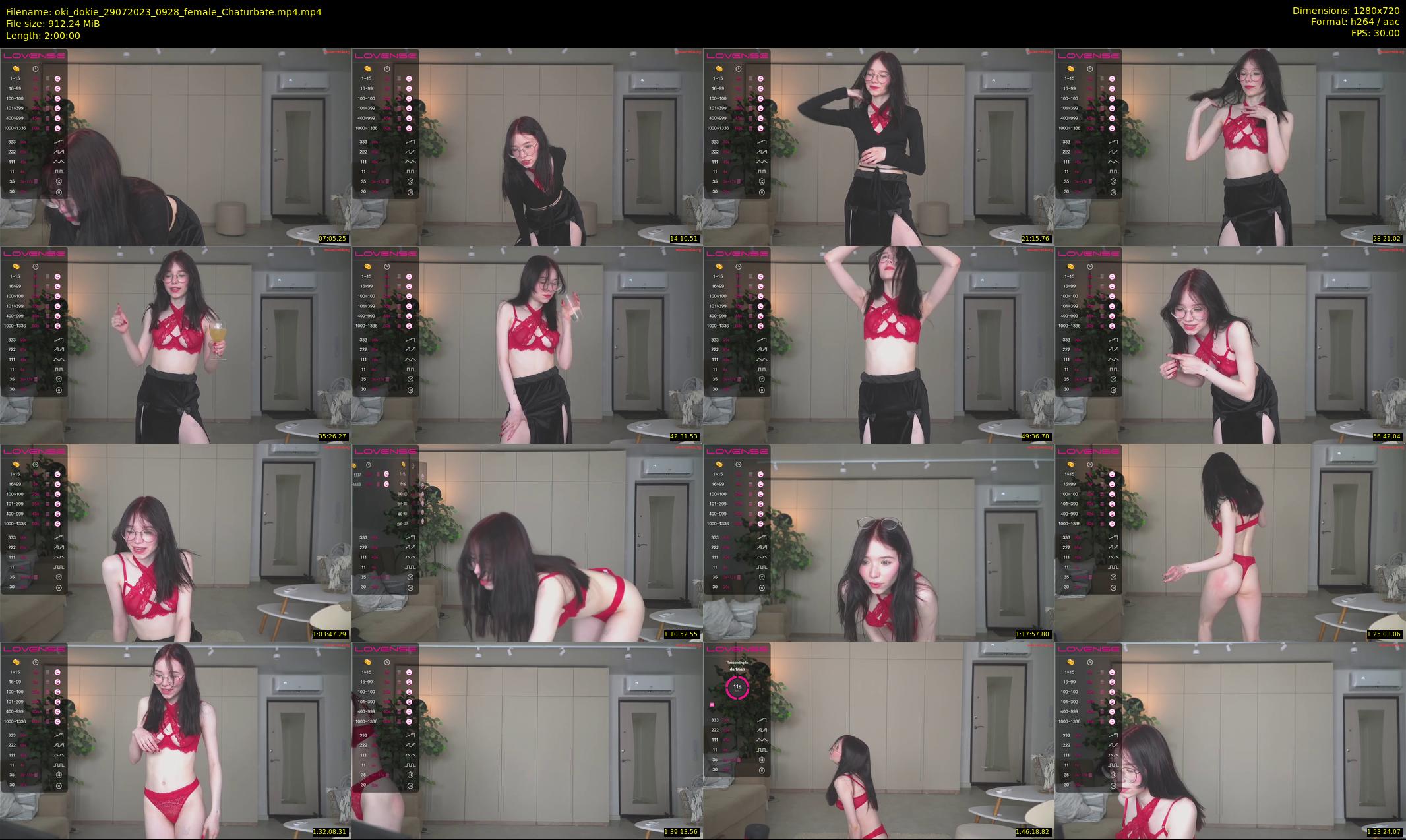 oki_dokie — 120 minute Chaturbate female cam show recording, 720p, Jul 29, 2023