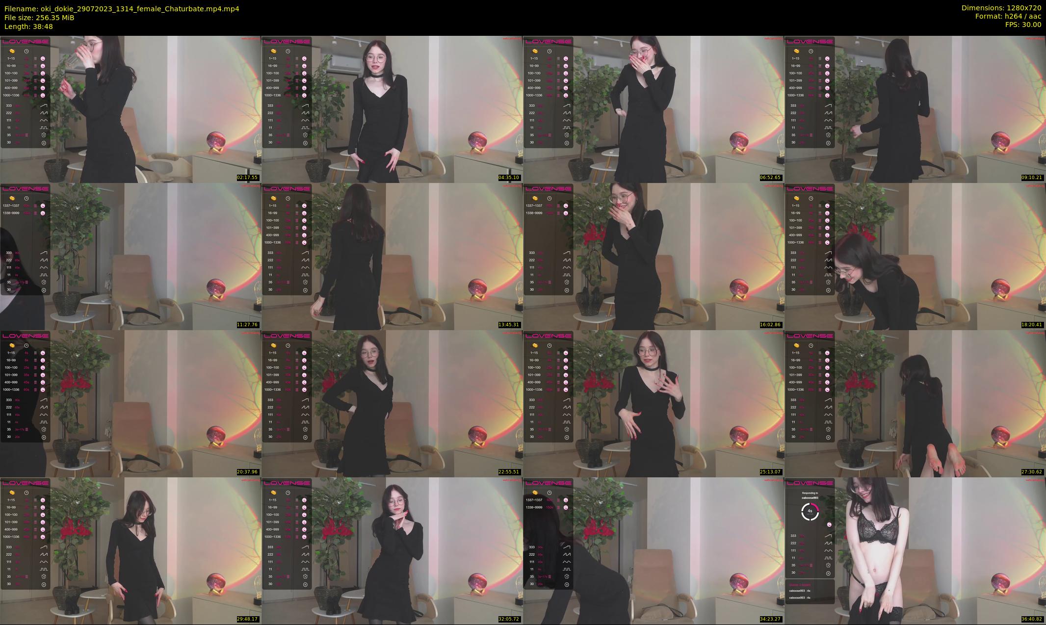 oki_dokie — 39 minute Chaturbate female cam show recording, 720p, Jul 29, 2023