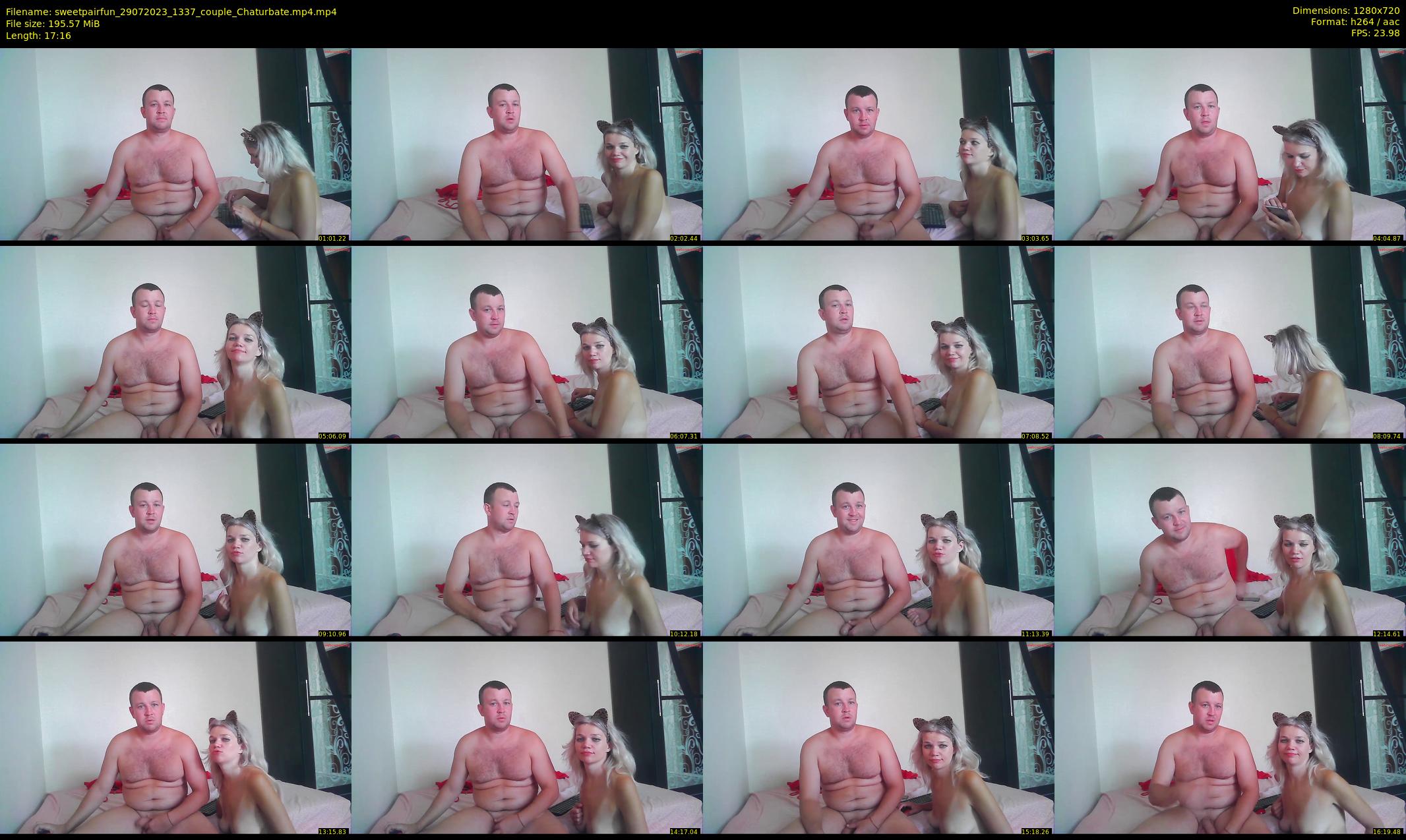 sweetpairfun — 18 minute Chaturbate couple cam show recording, 720p, Jul 29, 2023
