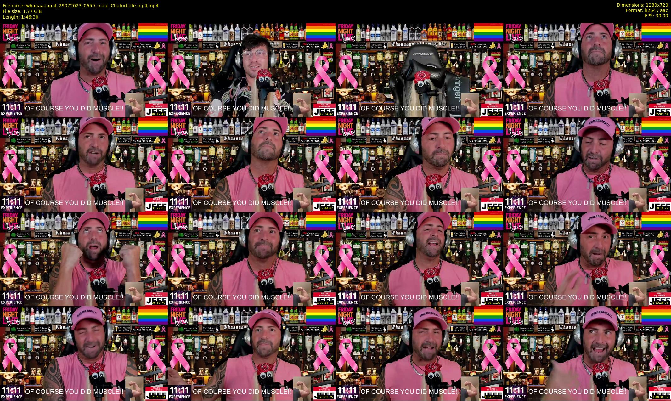 whaaaaaaaat — 107 minute Chaturbate couple cam show recording, 720p, Jul 29, 2023