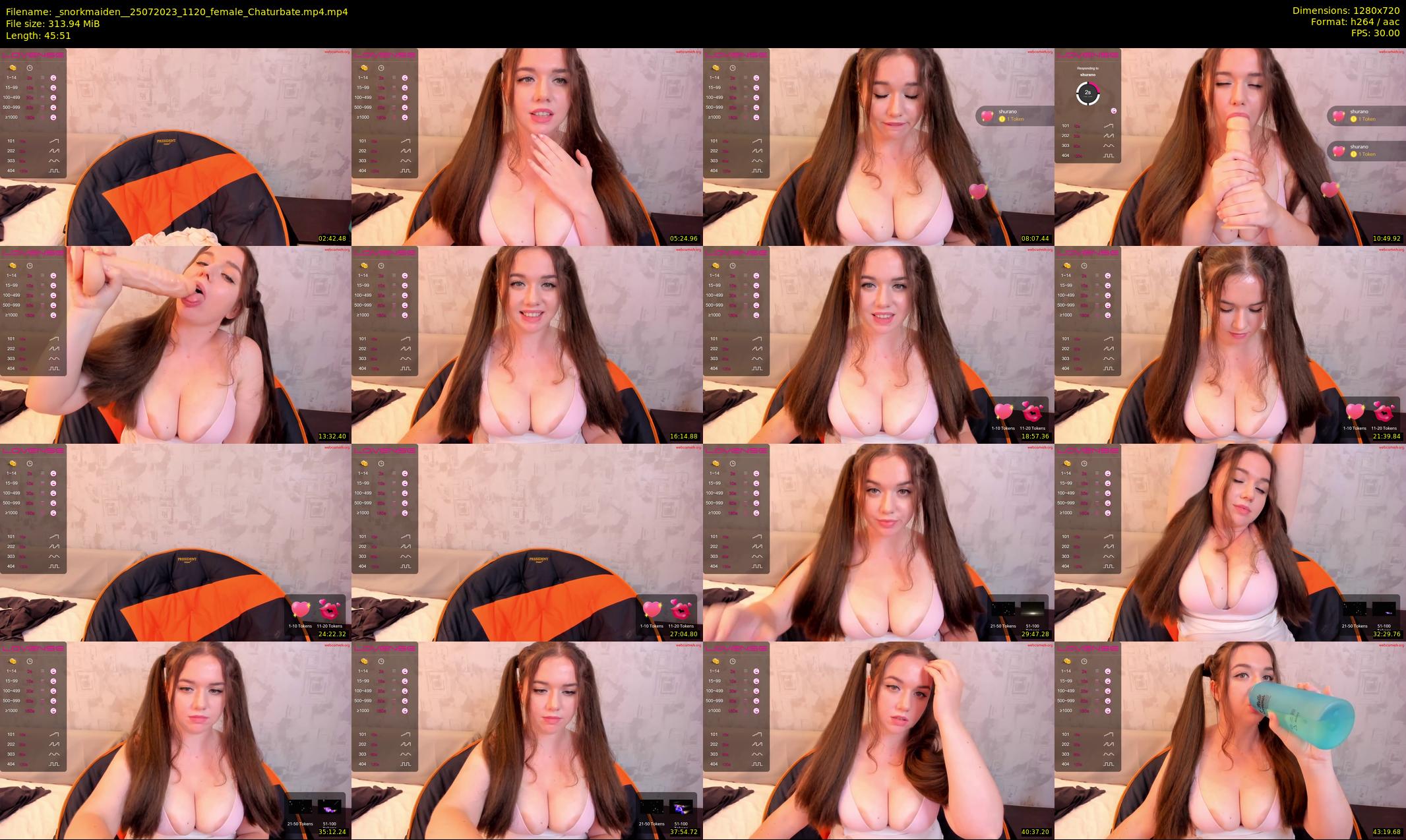 _snorkmaiden_ — 46 minute Chaturbate female cam show recording, 720p, Jul 25, 2023