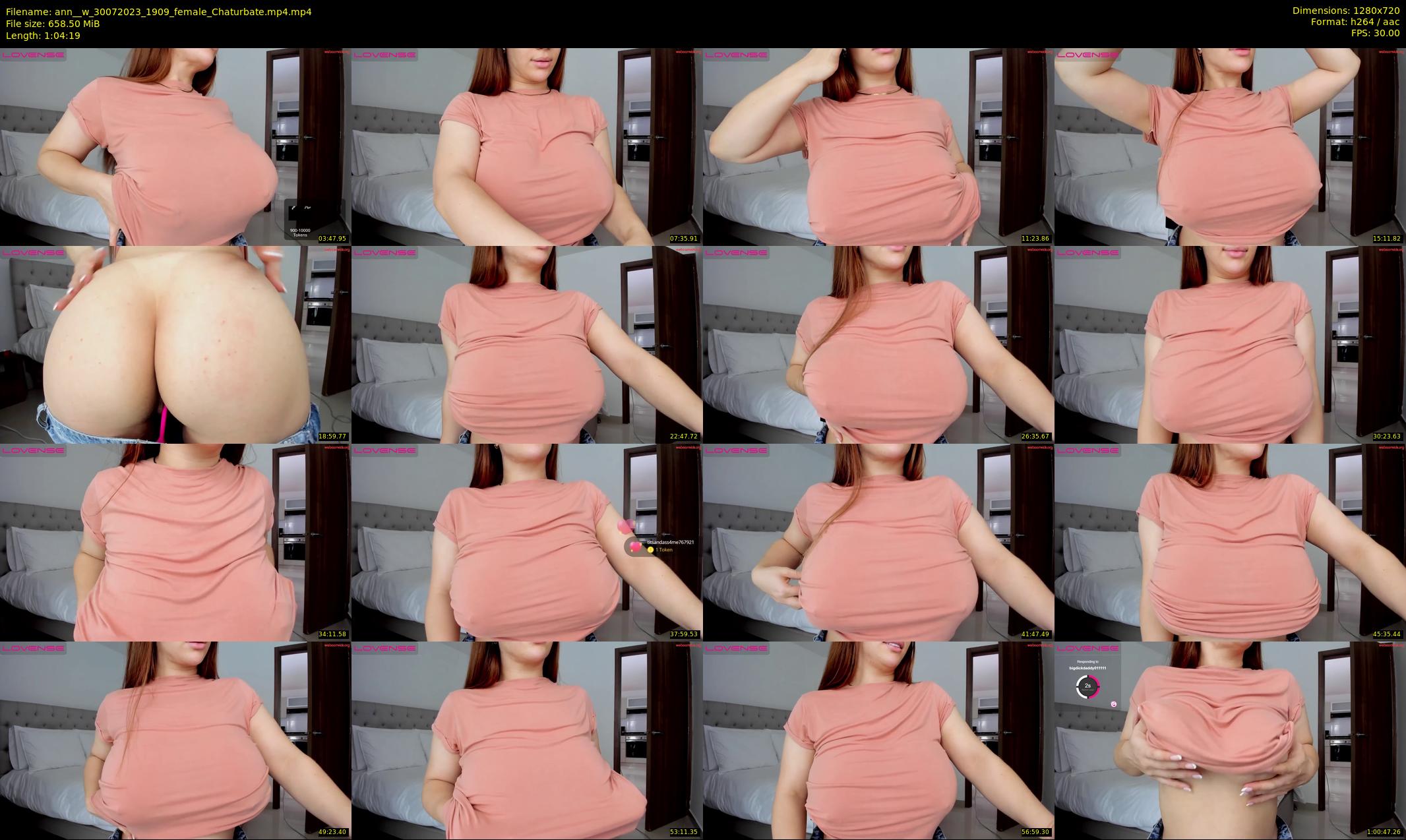 ann__w — 65 minute Chaturbate female cam show recording, 720p, Jul 30, 2023