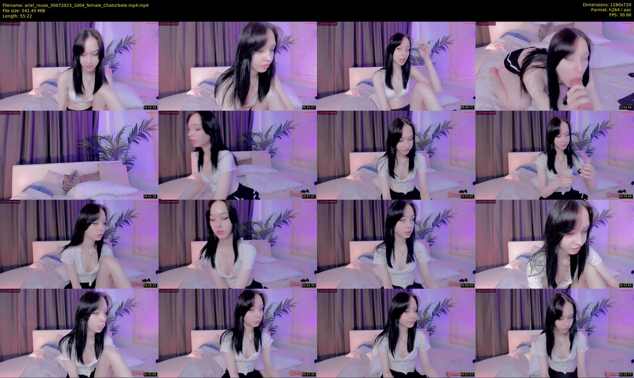 ariel_rouse — 56 minute Chaturbate female cam show recording, 720p, Jul 30, 2023