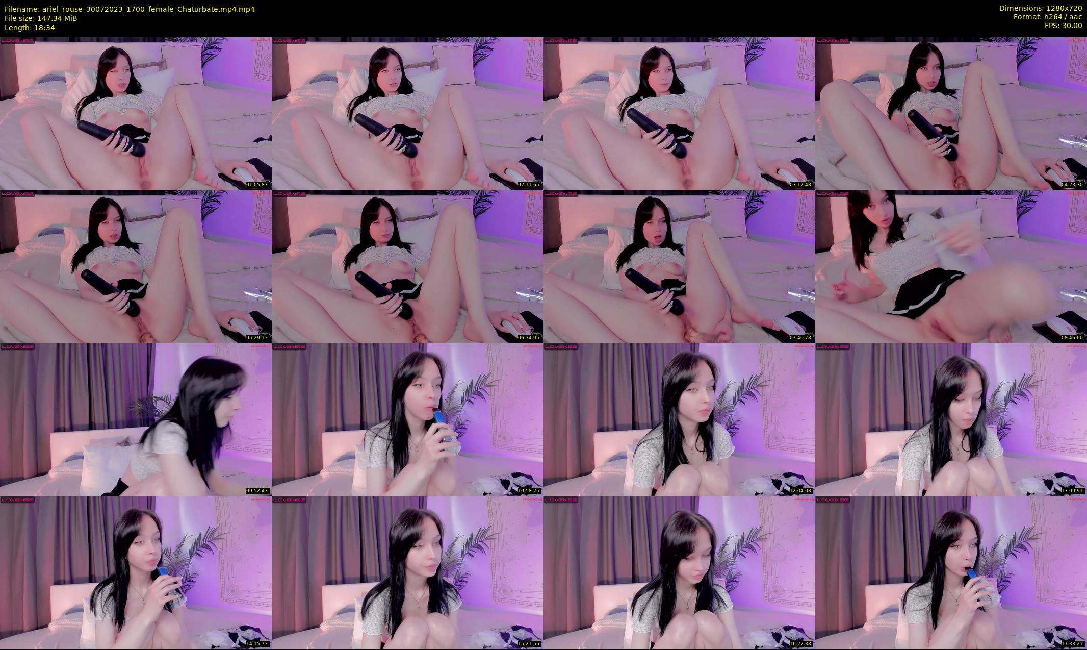 ariel_rouse — 19 minute Chaturbate female cam show recording, 720p, Jul 30, 2023