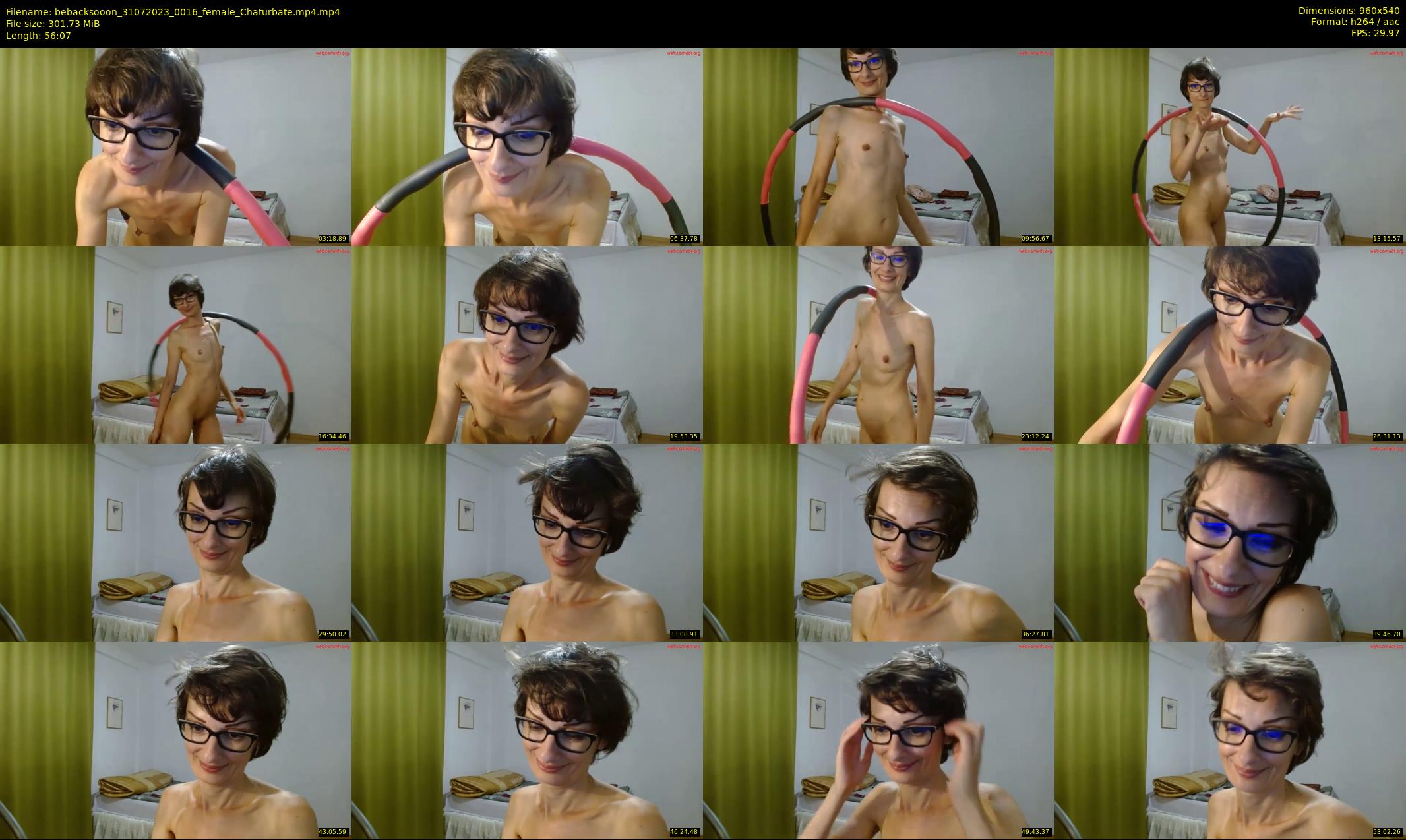 bebacksooon — 57 minute Chaturbate female cam show recording, 480p, Jul 31, 2023