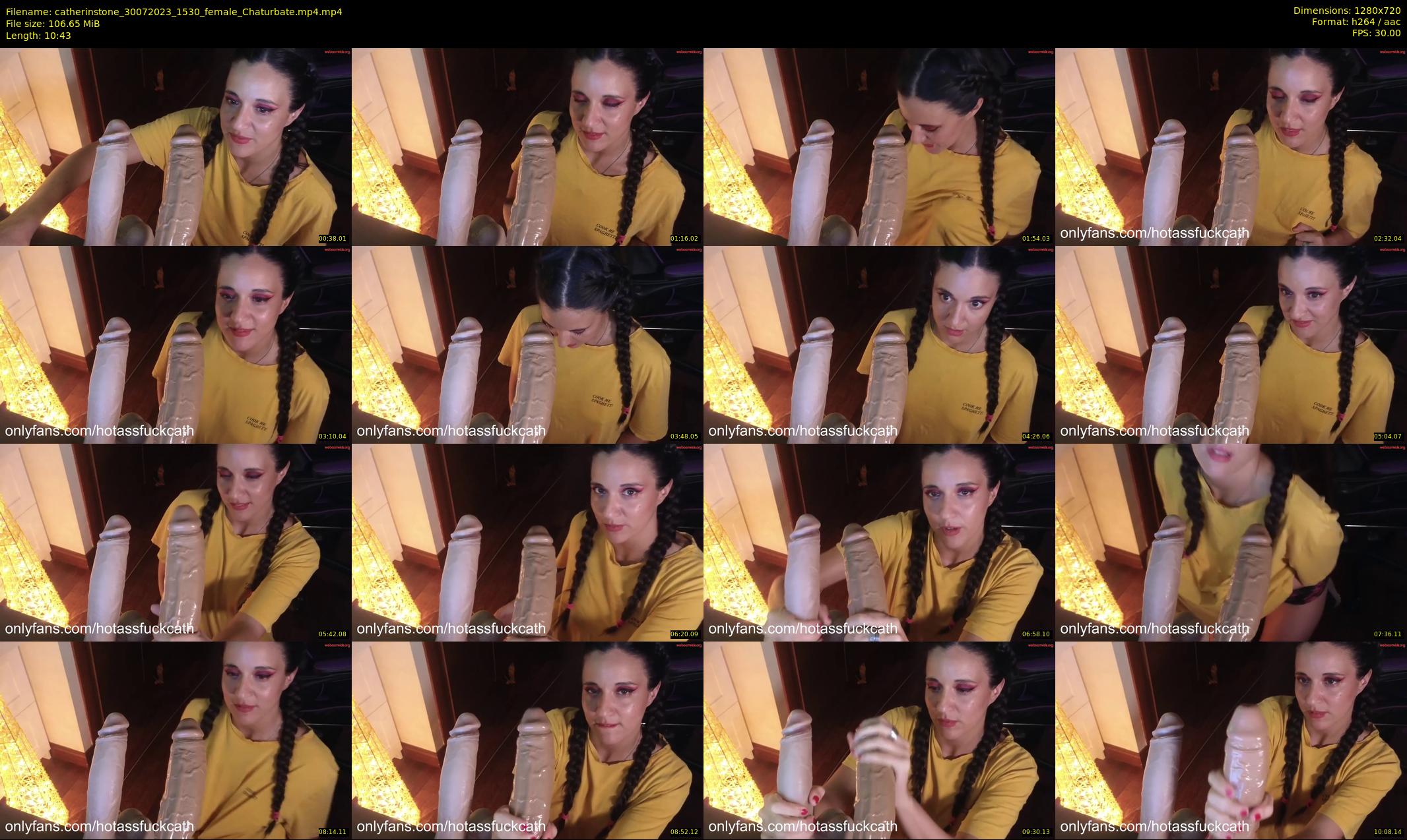 catherinstone — 11 minute Chaturbate female cam show recording, 720p, Jul 30, 2023