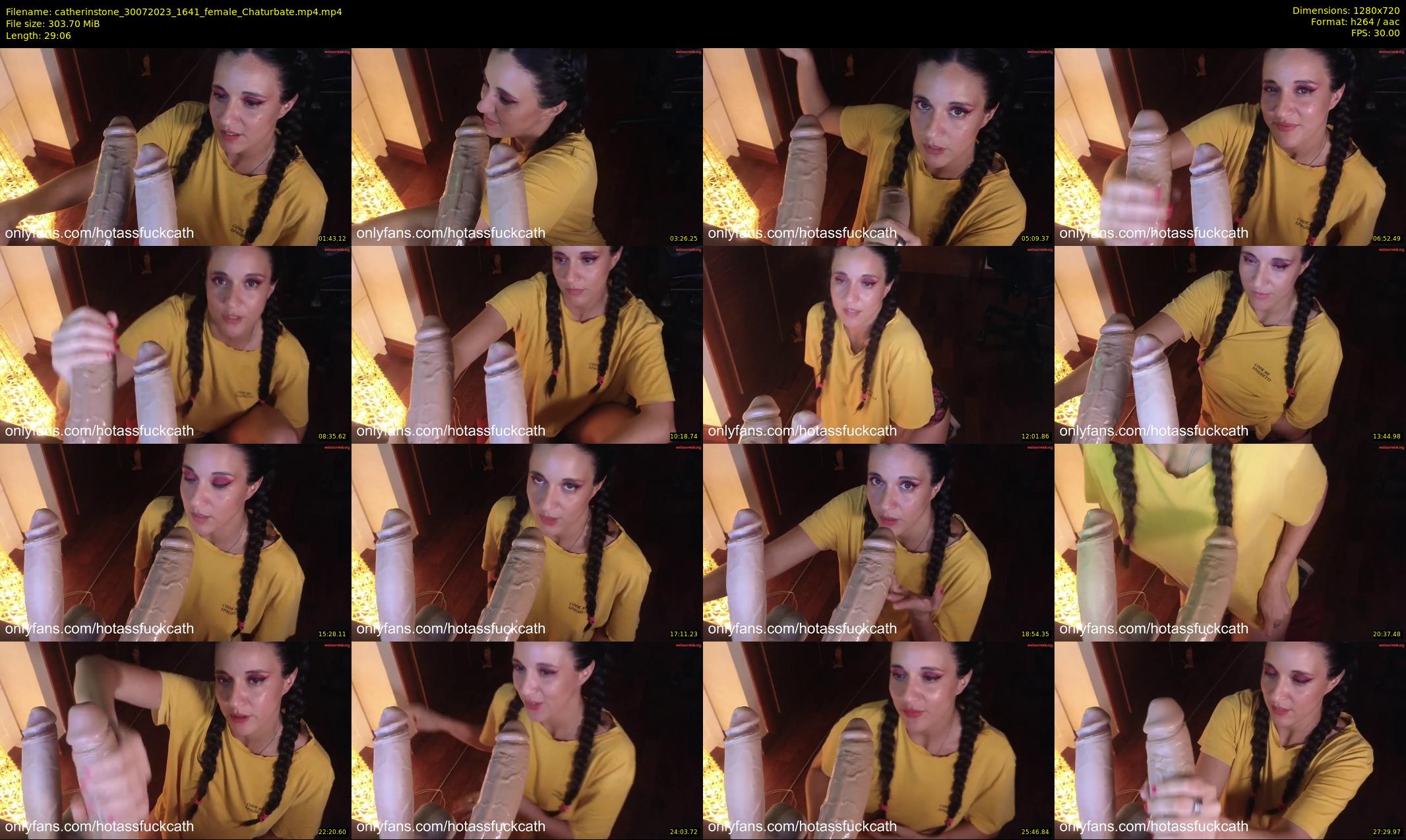 catherinstone — 30 minute Chaturbate female cam show recording, 720p, Jul 30, 2023