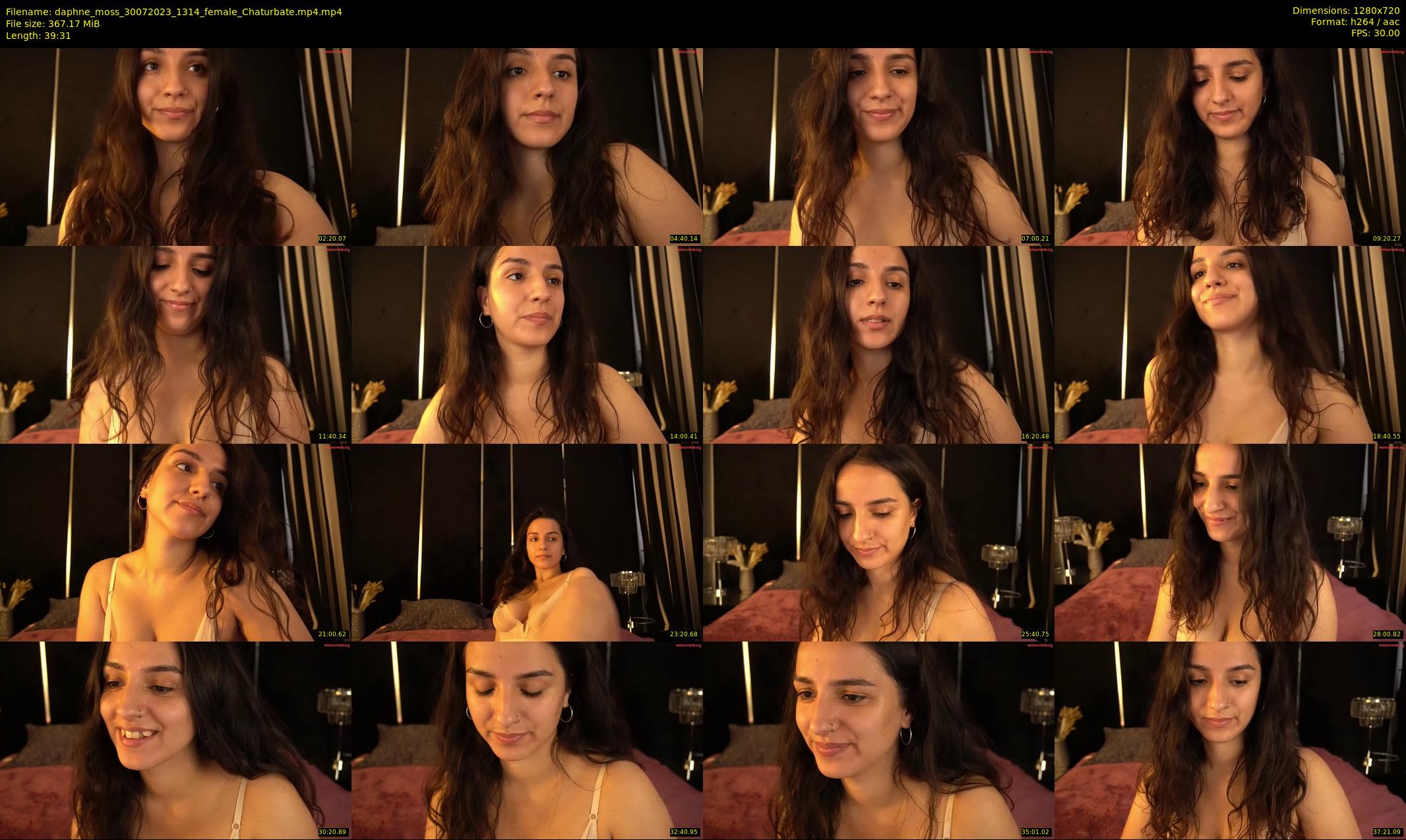 daphne_moss — 40 minute Chaturbate female cam show recording, 720p, Jul 30, 2023