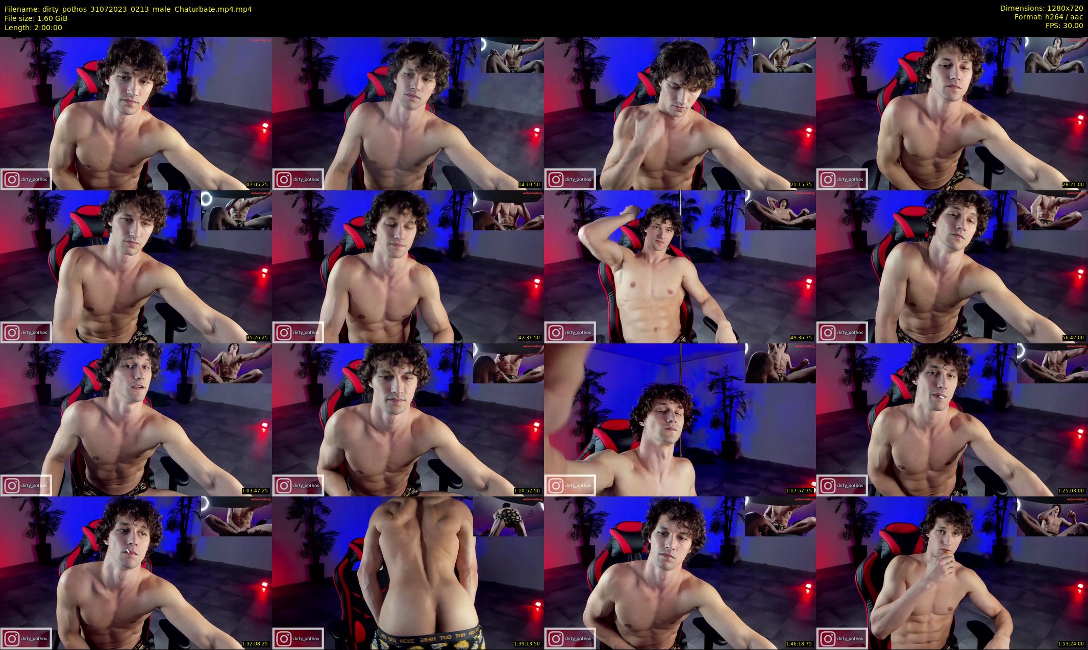 dirty_pothos — 120 minute Chaturbate male cam show recording, 720p, Jul 31, 2023