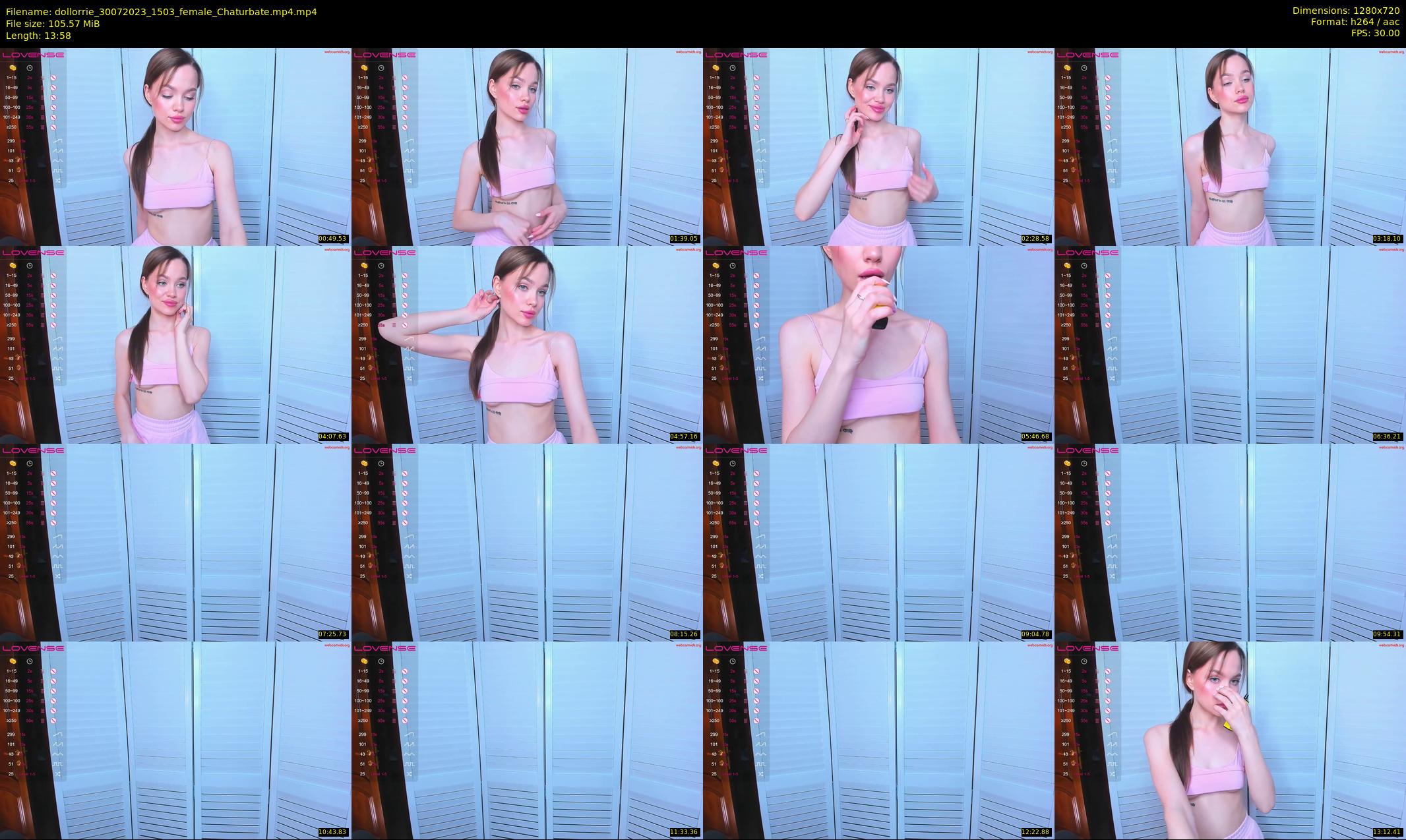 dollorrie — 14 minute Chaturbate couple cam show recording, 720p, Jul 30, 2023