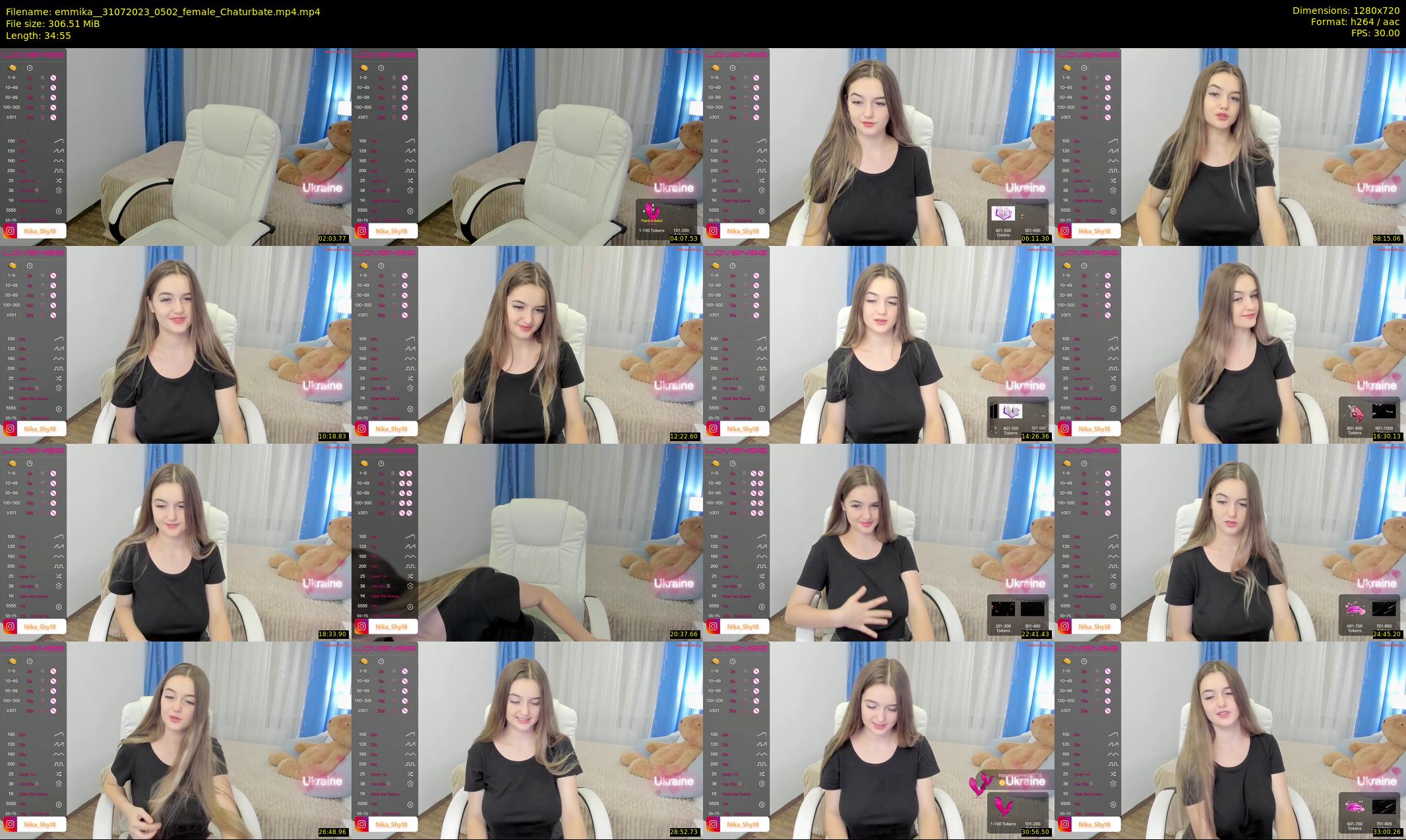 emmika_ — 35 minute Chaturbate female cam show recording, 720p, Jul 31, 2023