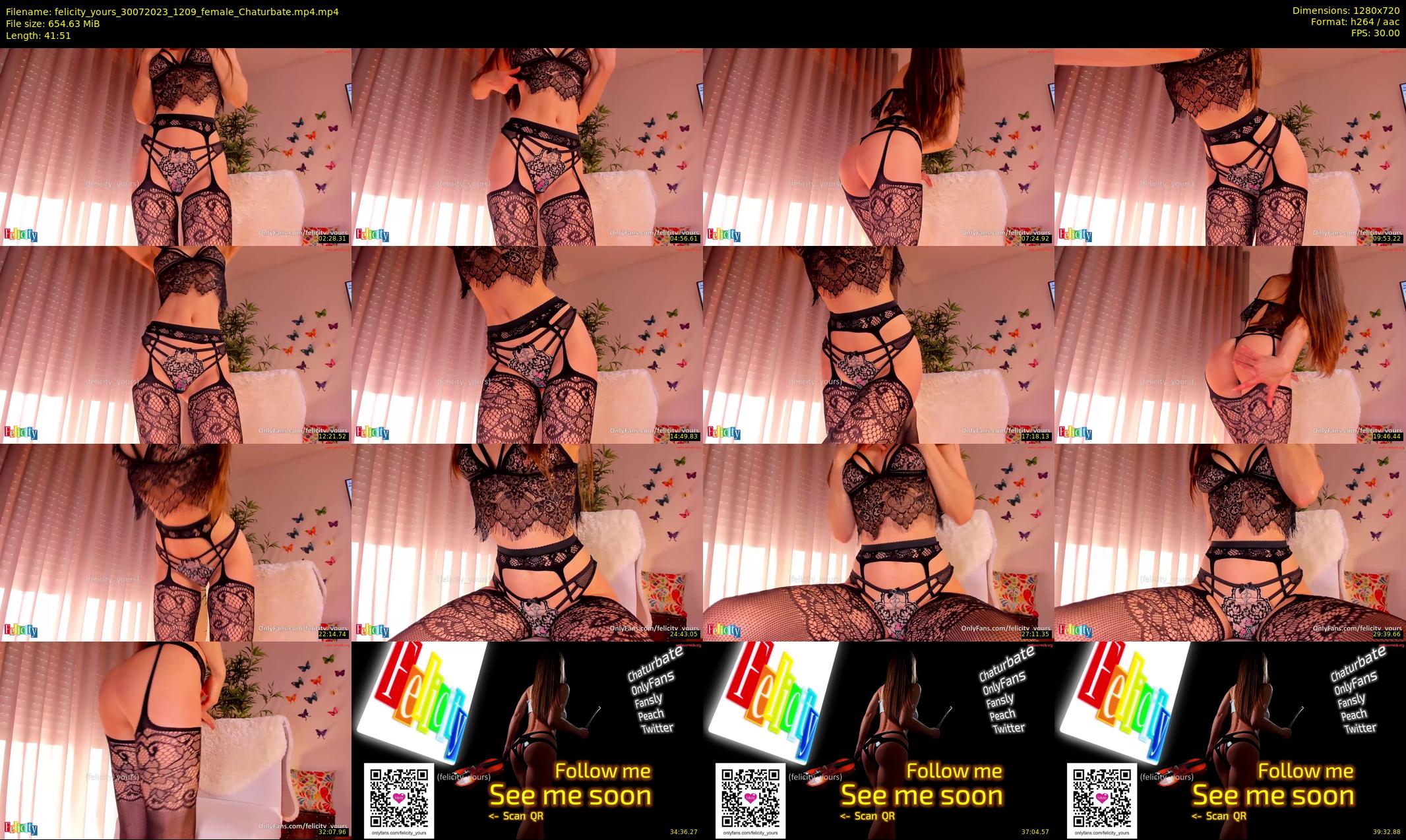 felicity_yours — 42 minute Chaturbate female cam show recording, 720p, Jul 30, 2023
