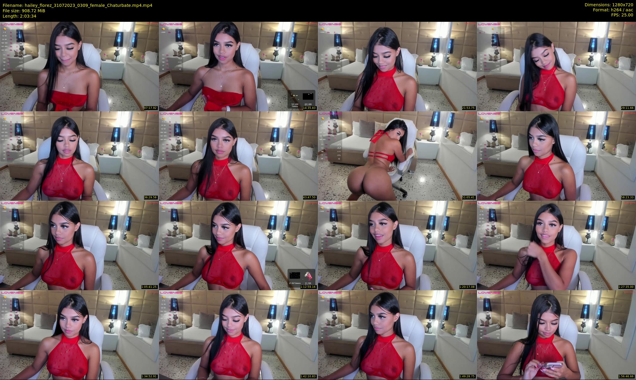 hailey_florez — 124 minute Chaturbate female cam show recording, 720p, Jul 31, 2023