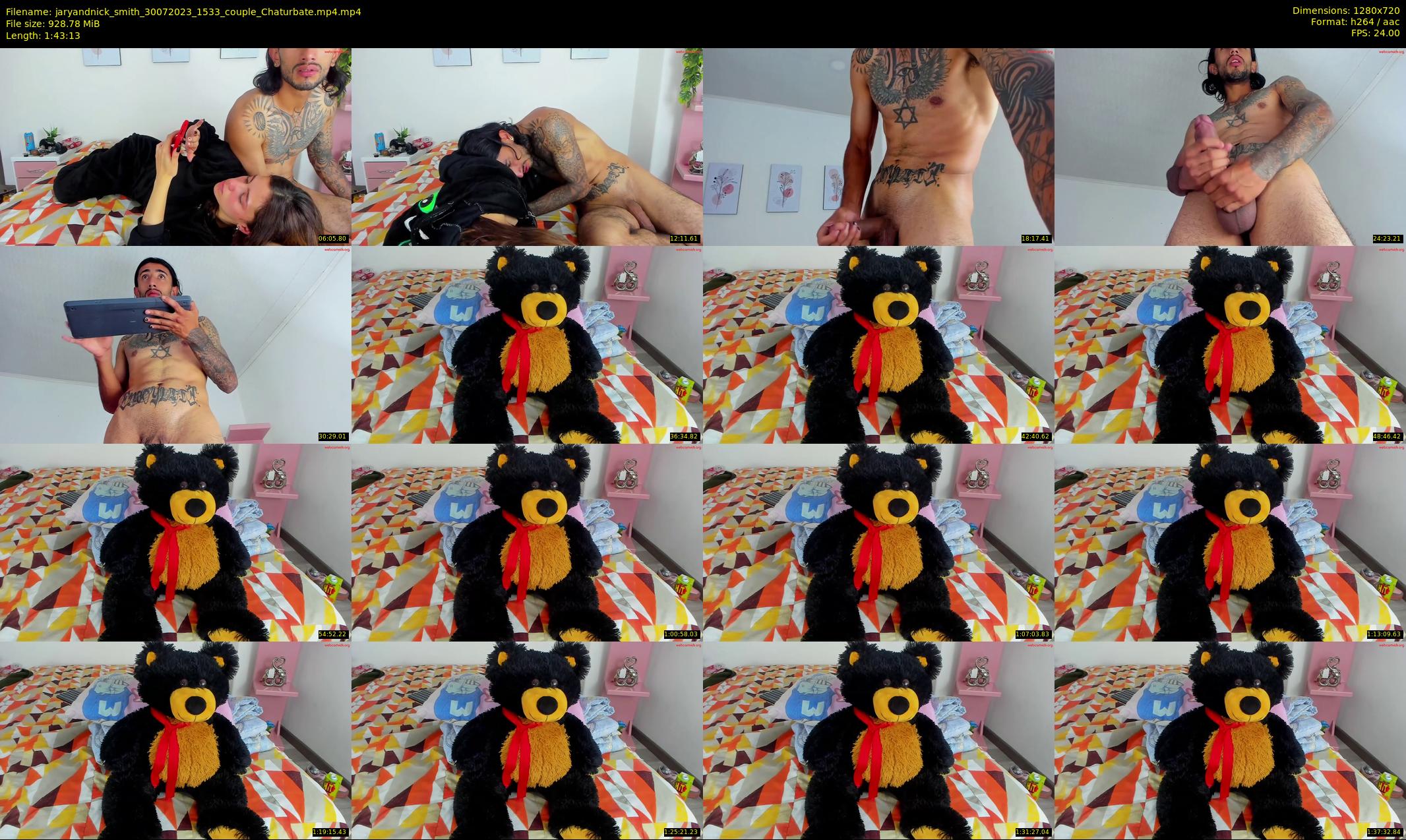 jaryandnick_smith — 104 minute Chaturbate couple cam show recording, 720p, Jul 30, 2023