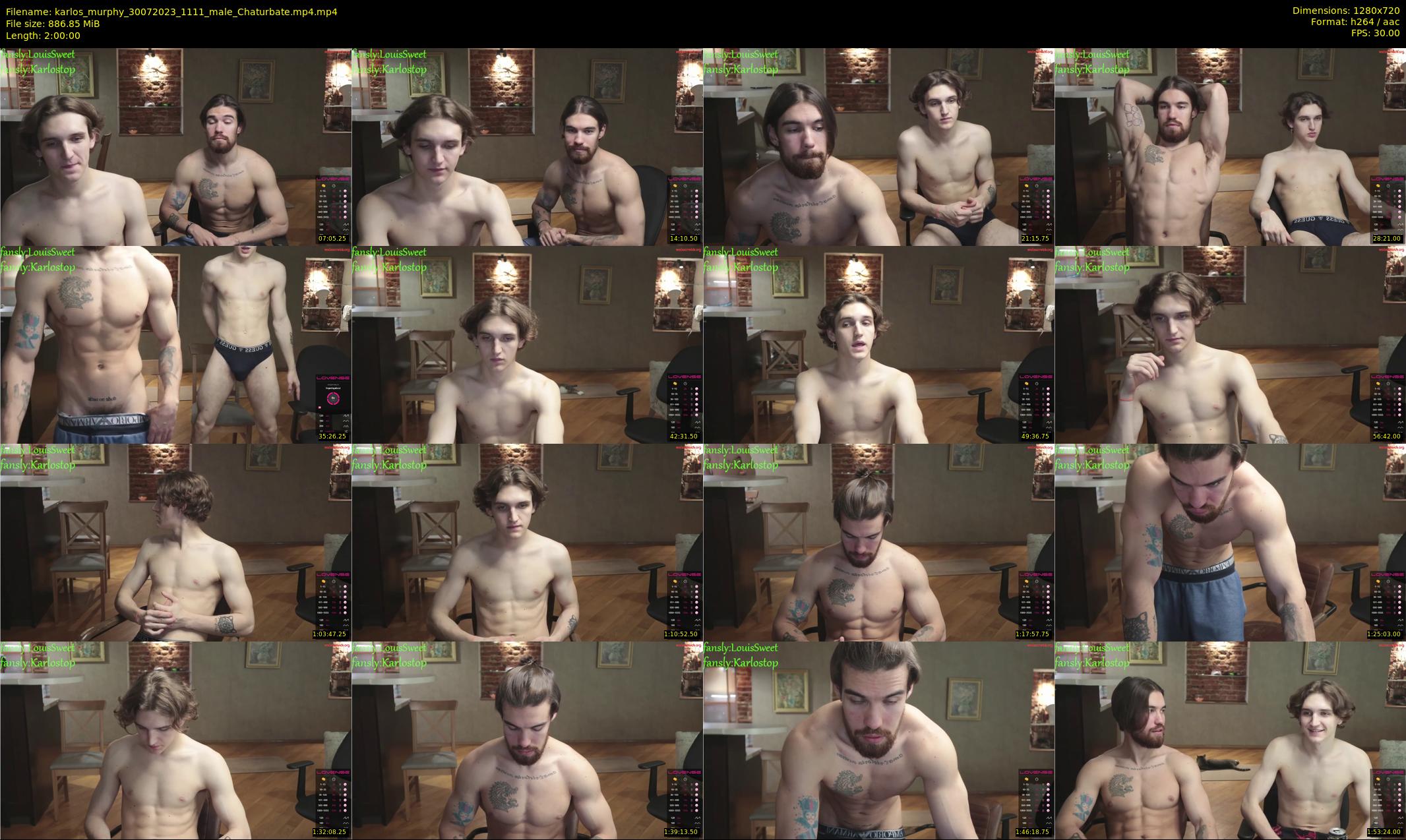 karlos_murphy — 120 minute Chaturbate male cam show recording, 720p, Jul 30, 2023