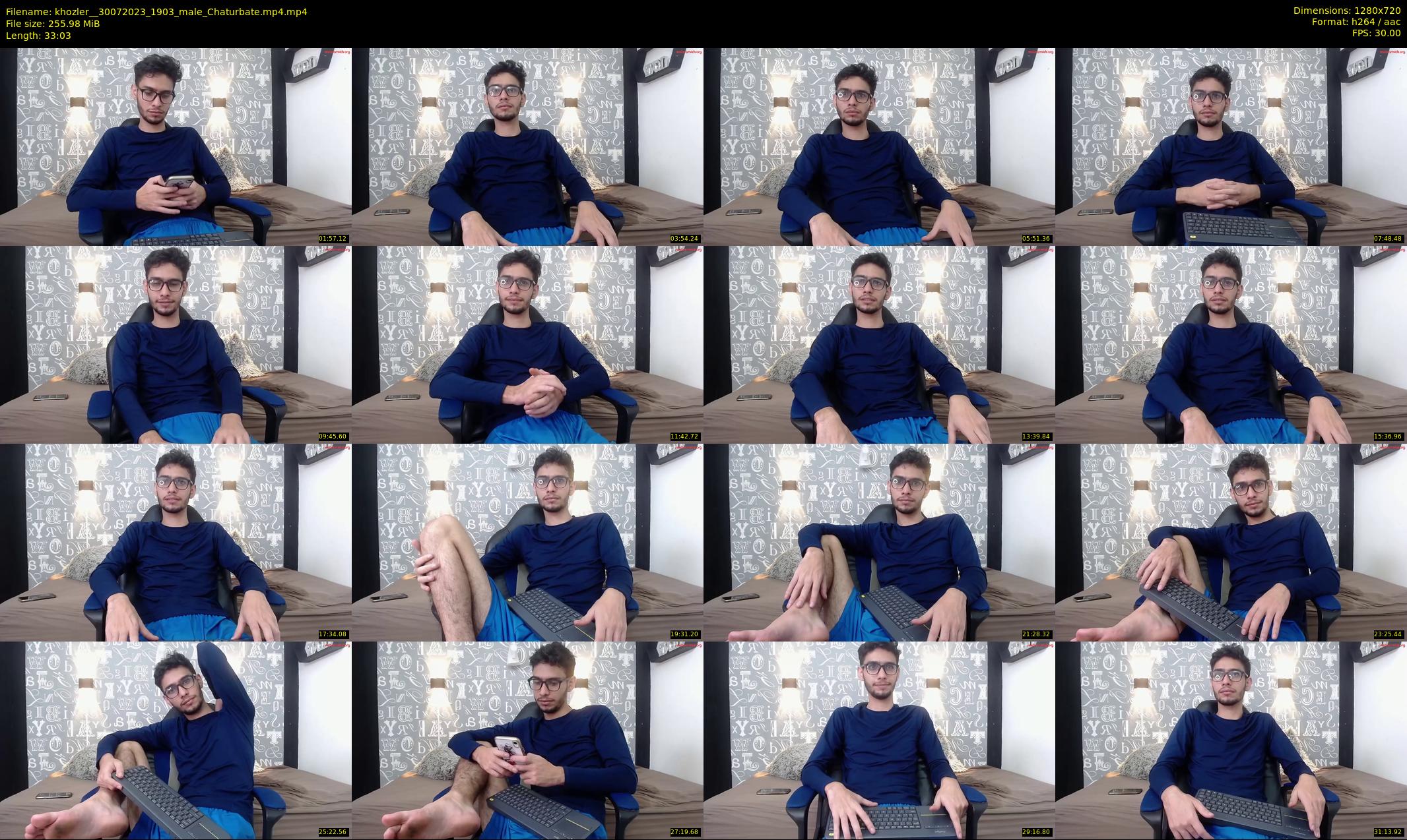 khozler_ — 34 minute Chaturbate male cam show recording, 720p, Jul 30, 2023