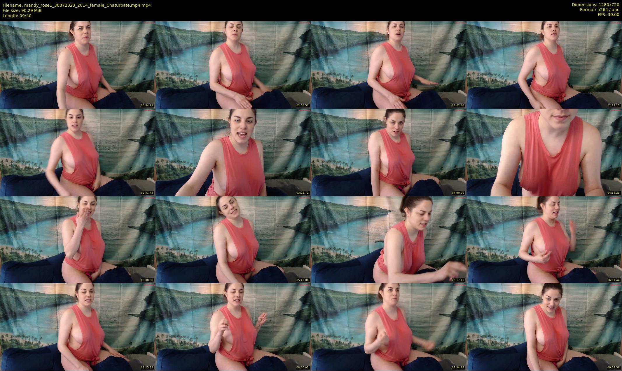 mandy_rose1 — 10 minute Chaturbate female cam show recording, 720p, Jul 30, 2023