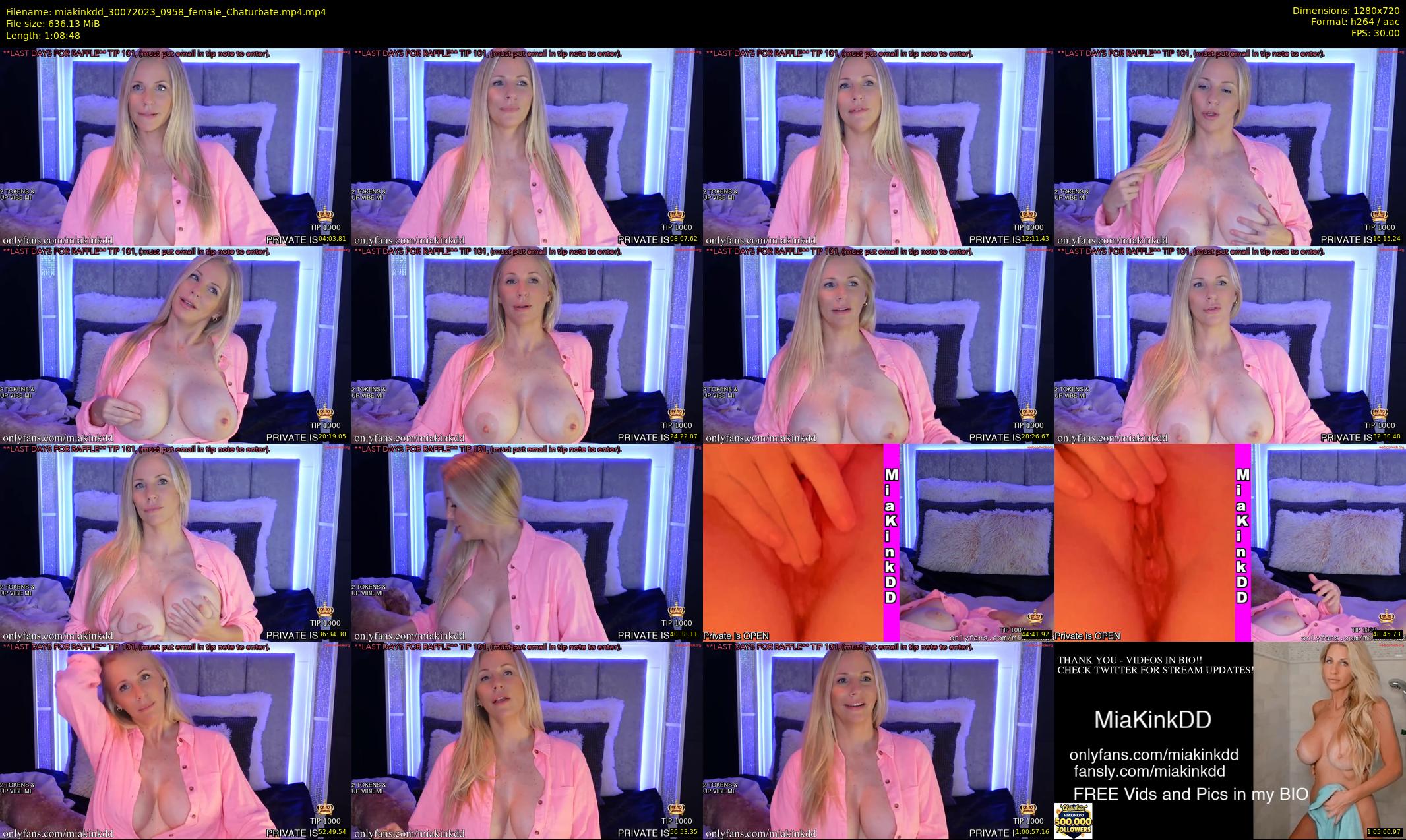 miakinkdd — 69 minute Chaturbate female cam show recording, 720p, Jul 30, 2023