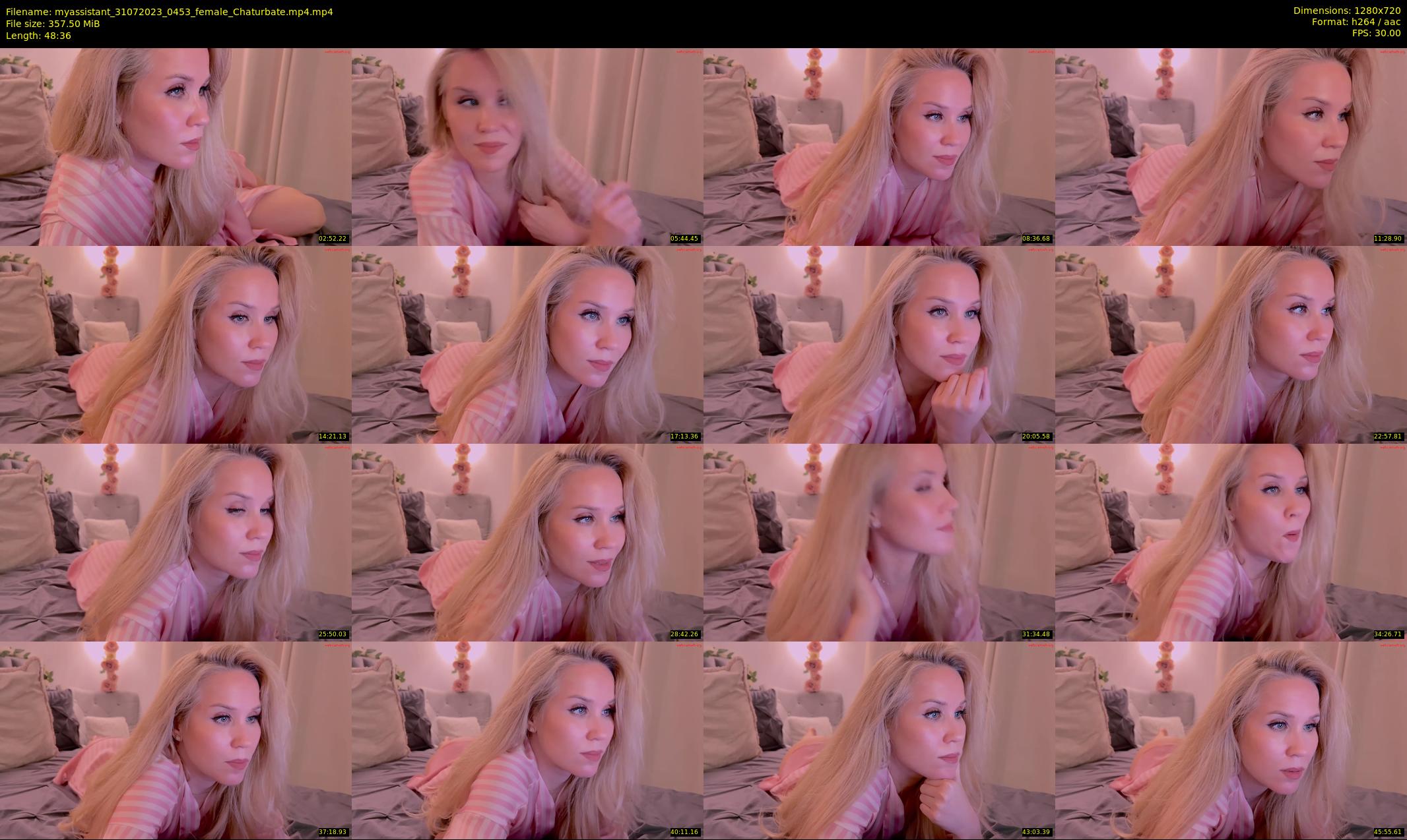 myassistant — 49 minute Chaturbate female cam show recording, 720p, Jul 31, 2023