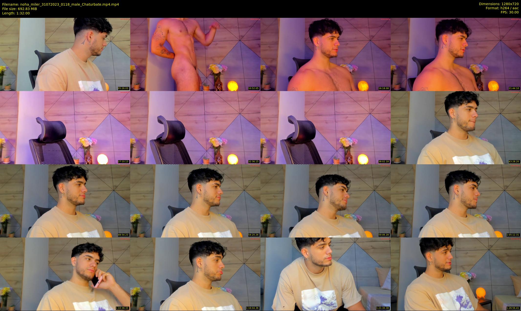 noha_miler — 92 minute Chaturbate male cam show recording, 720p, Jul 31, 2023