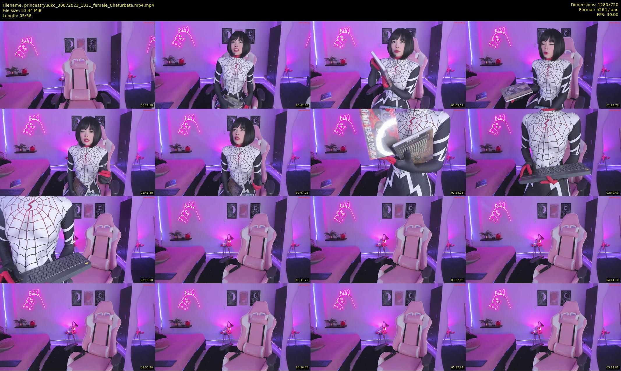 princessryuuko — 6 minute Chaturbate female cam show recording, 720p, Jul 30, 2023