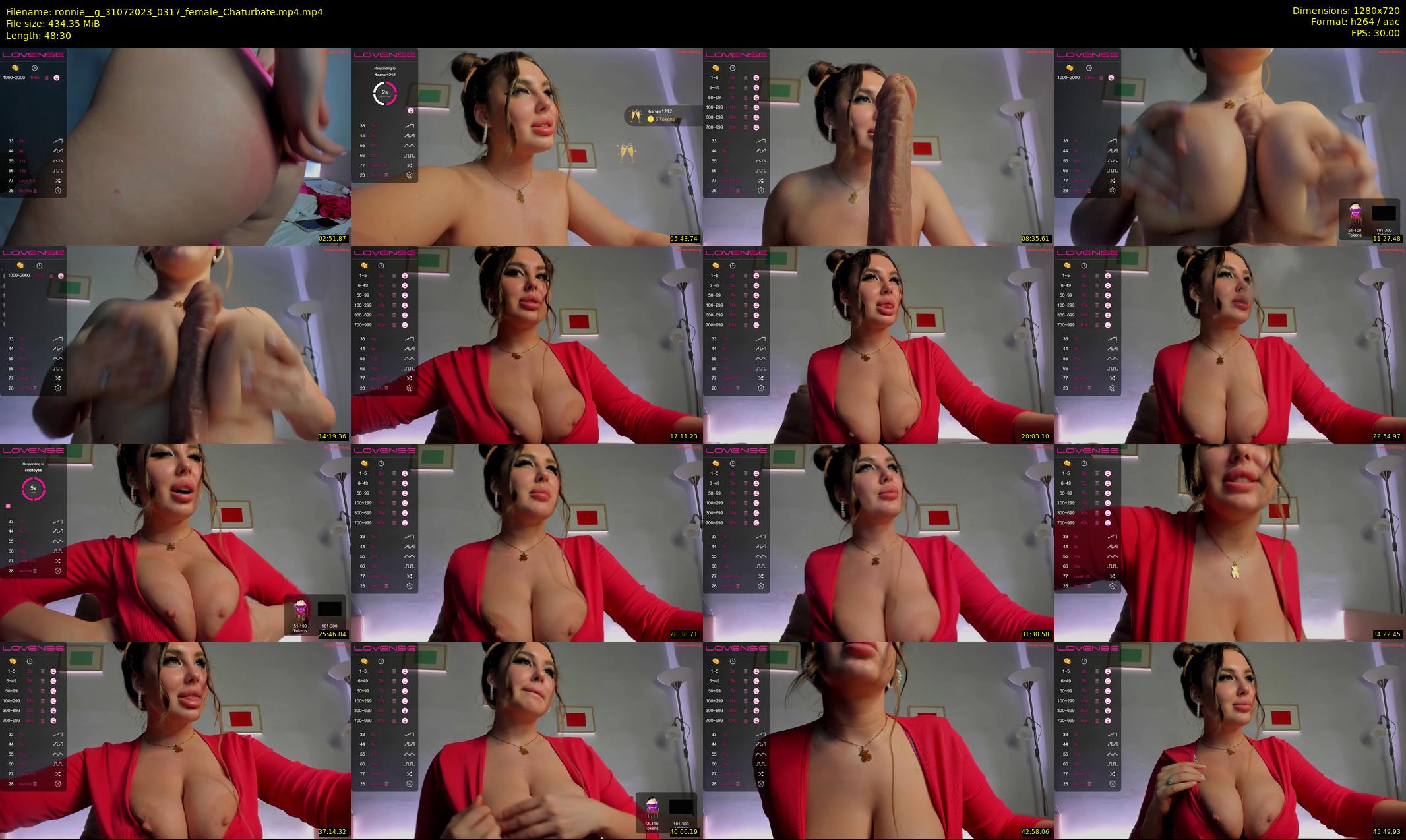 ronnie__g — 49 minute Chaturbate female cam show recording, 720p, Jul 31, 2023