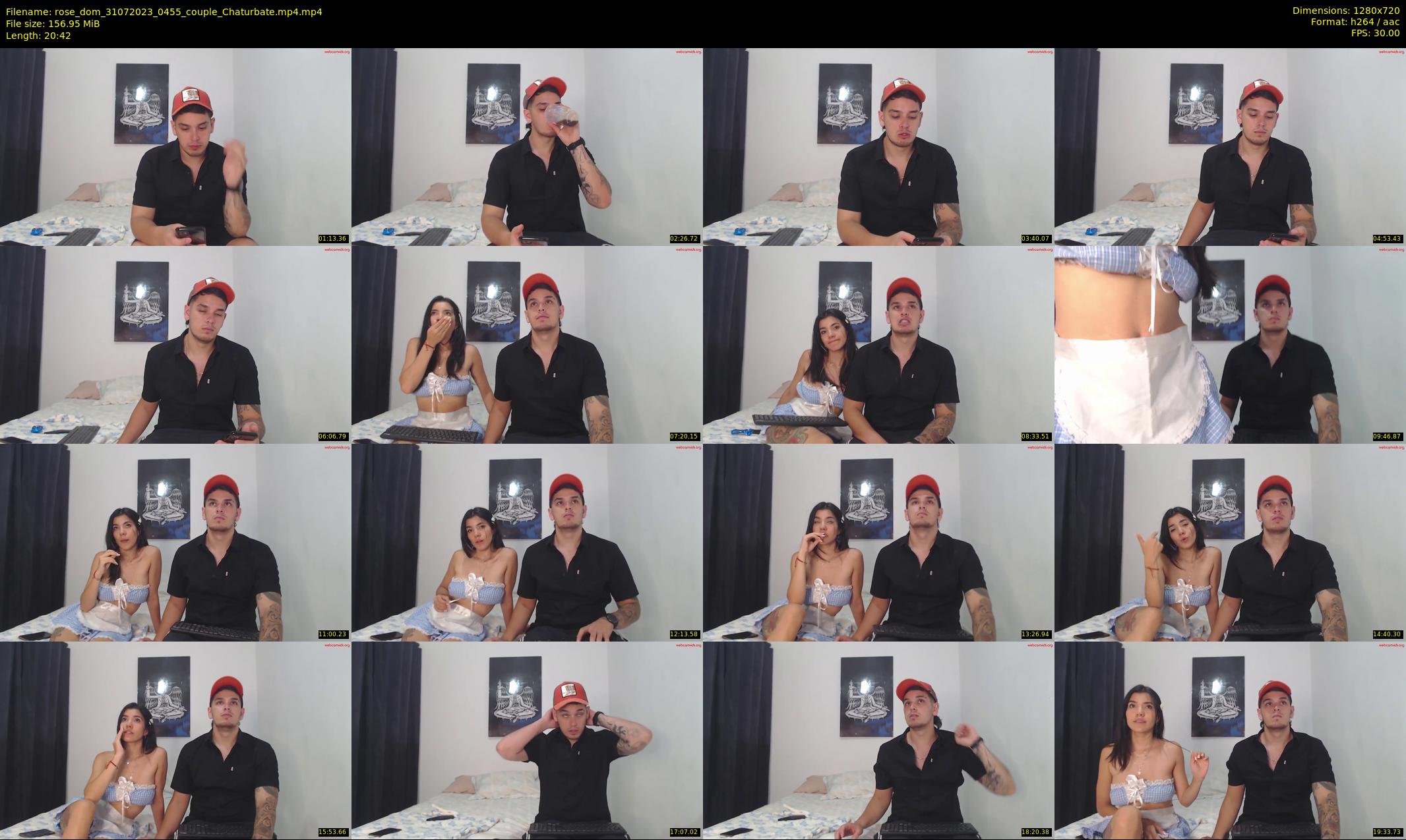 rose_dom — 21 minute Chaturbate couple cam show recording, 720p, Jul 31, 2023