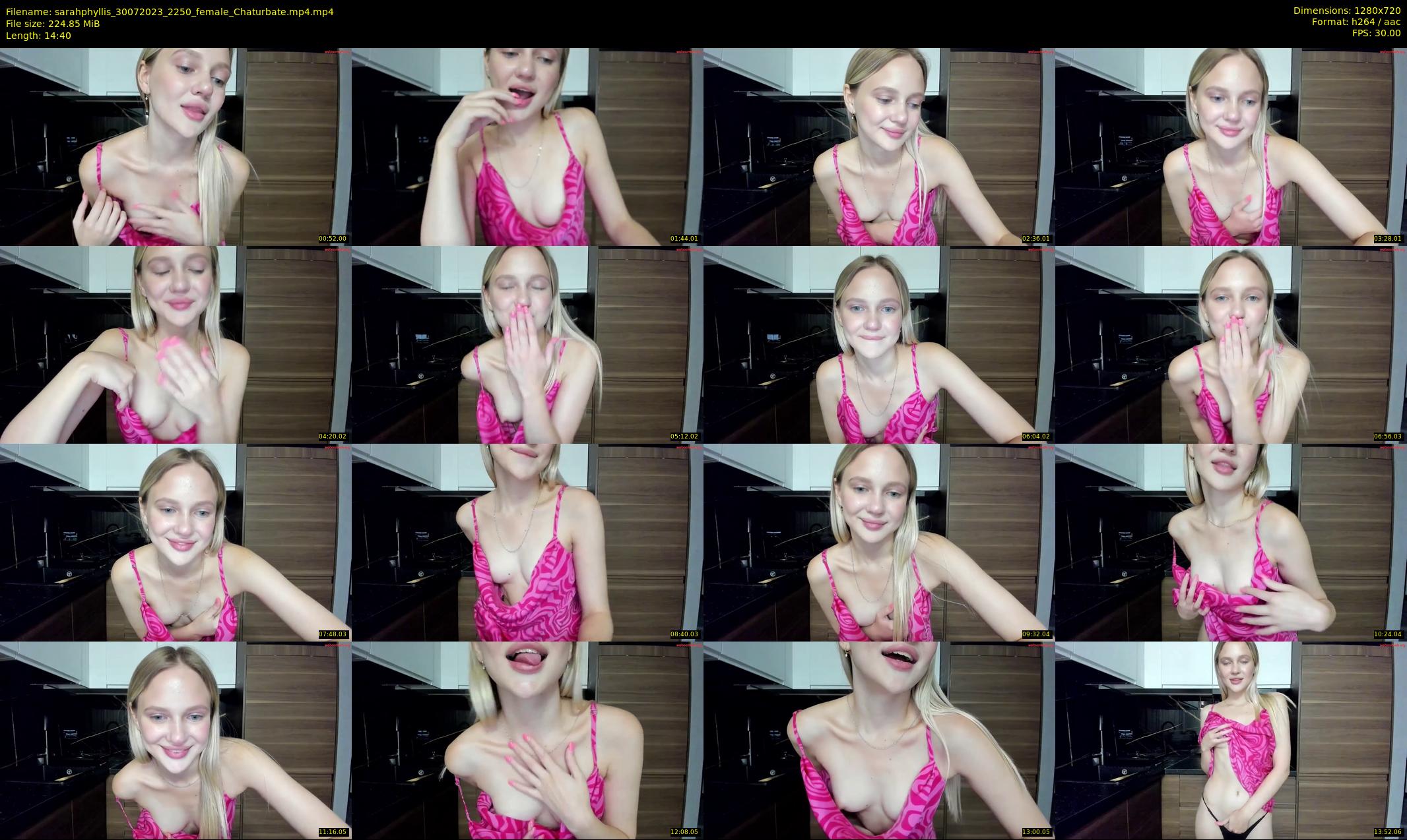 sarahphyllis — 15 minute Chaturbate female cam show recording, 720p, Jul 30, 2023