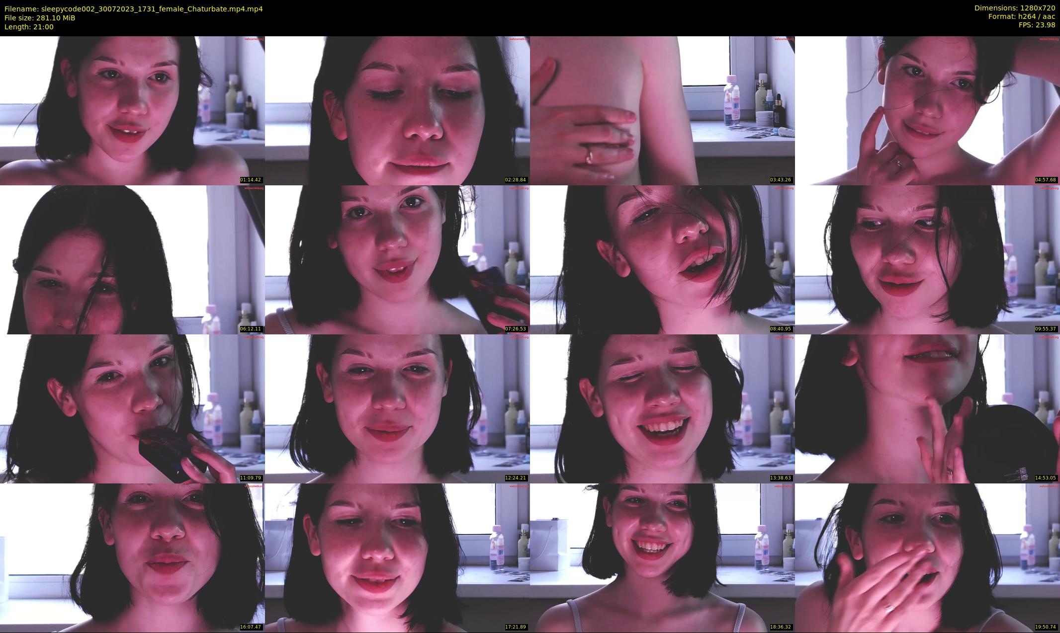 sleepycode002 — 21 minute Chaturbate female cam show recording, 720p, Jul 30, 2023