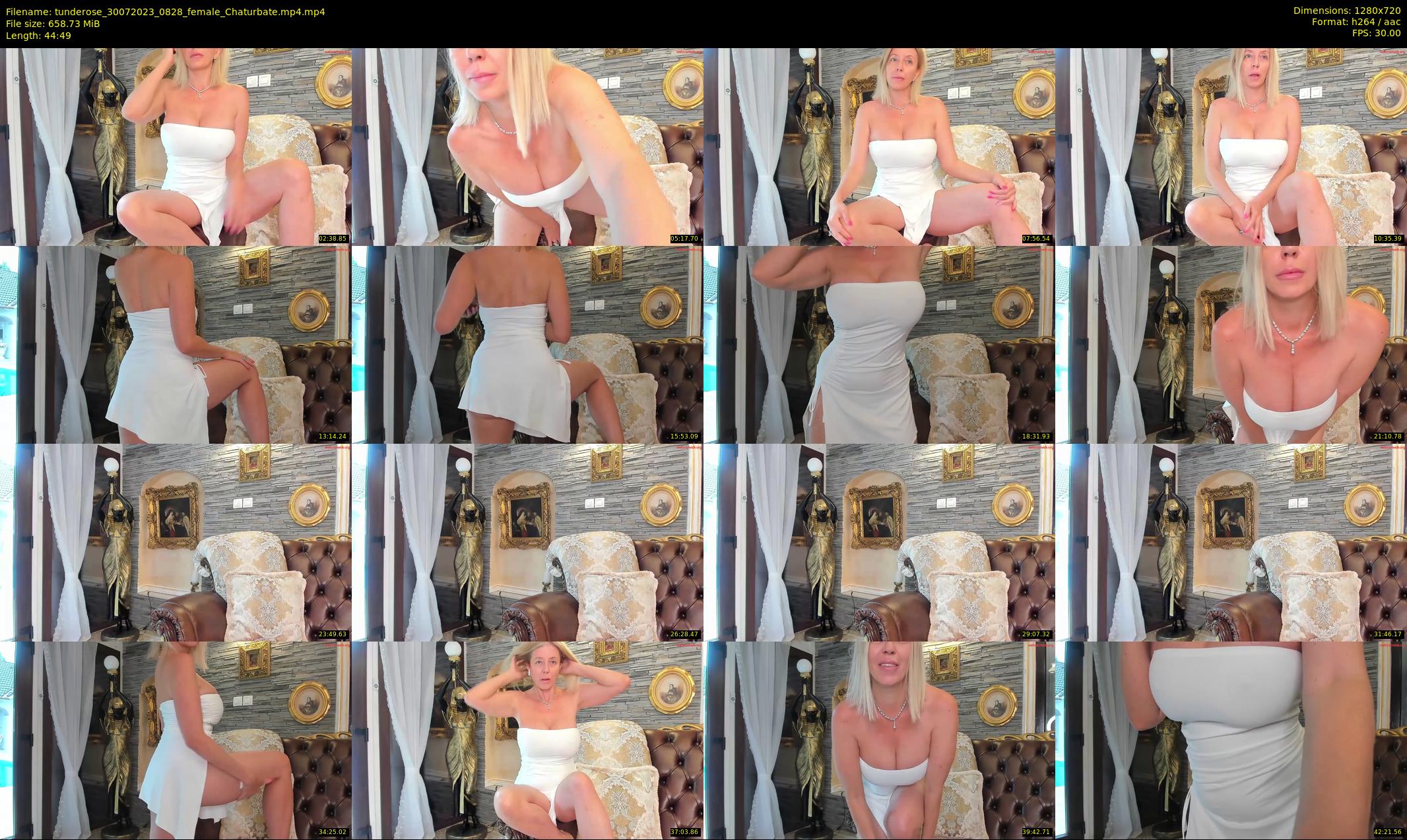 tunderose — 45 minute Chaturbate female cam show recording, 720p, Jul 30, 2023