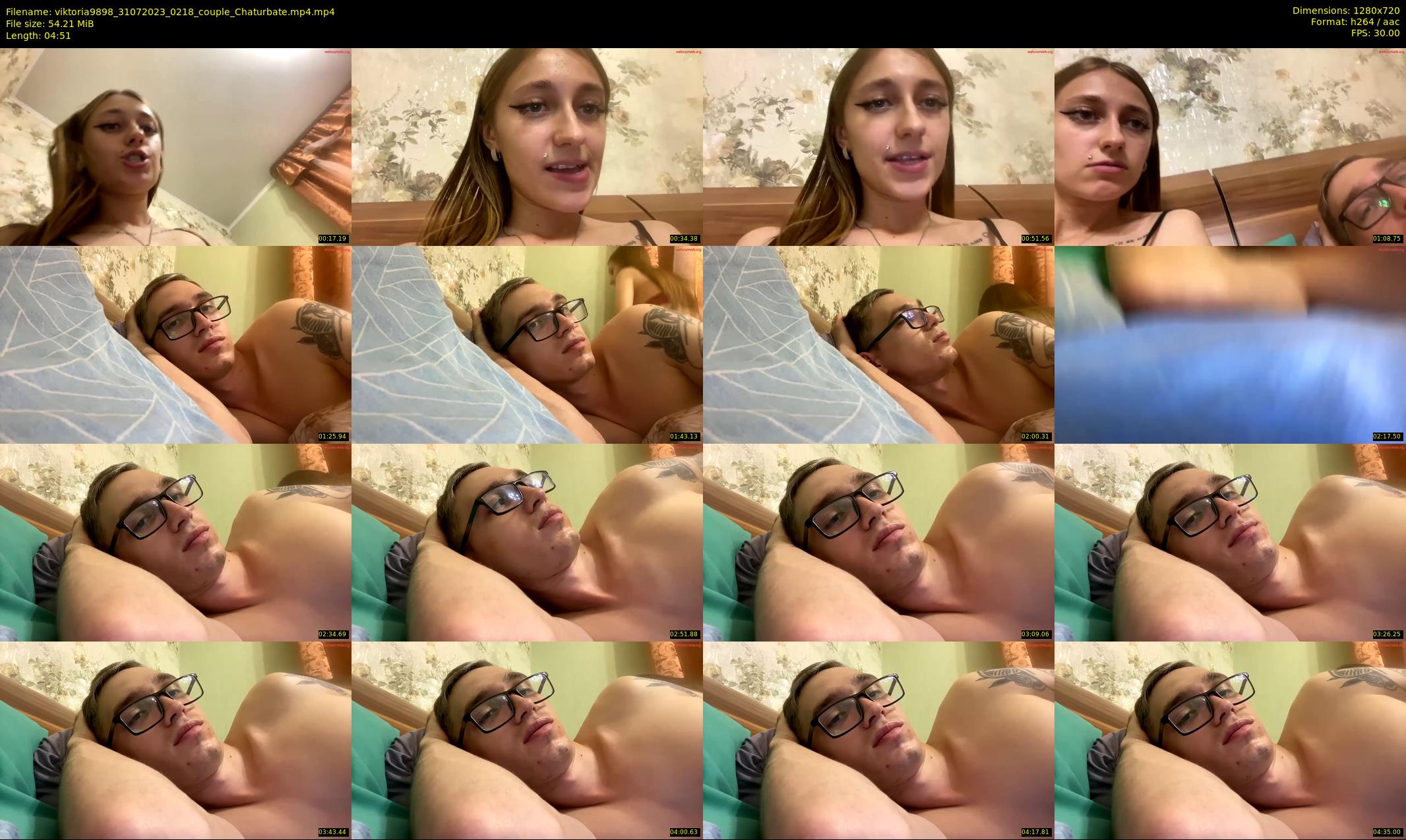 viktoria9898 — 5 minute Chaturbate couple cam show recording, 720p, Jul 31, 2023