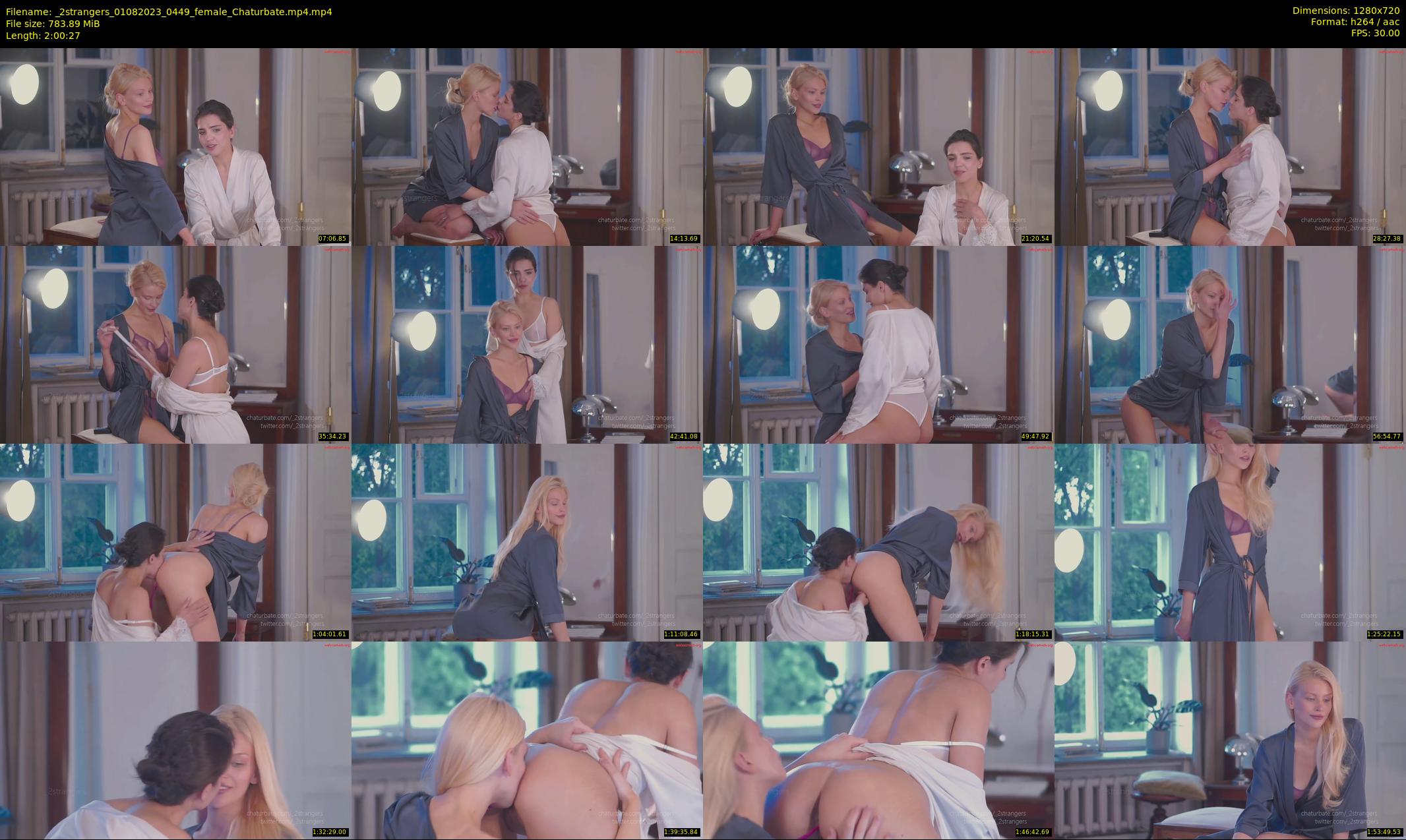 _2strangers — 121 minute Chaturbate couple cam show recording, 720p, Aug 1, 2023