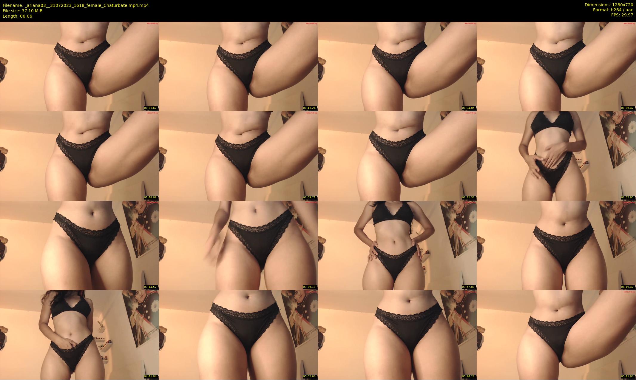_ariana03_ — 7 minute Chaturbate female cam show recording, 720p, Jul 31, 2023