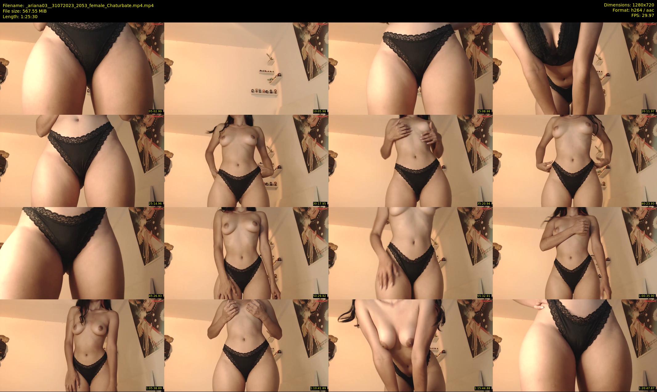 _ariana03_ — 86 minute Chaturbate female cam show recording, 720p, Jul 31, 2023