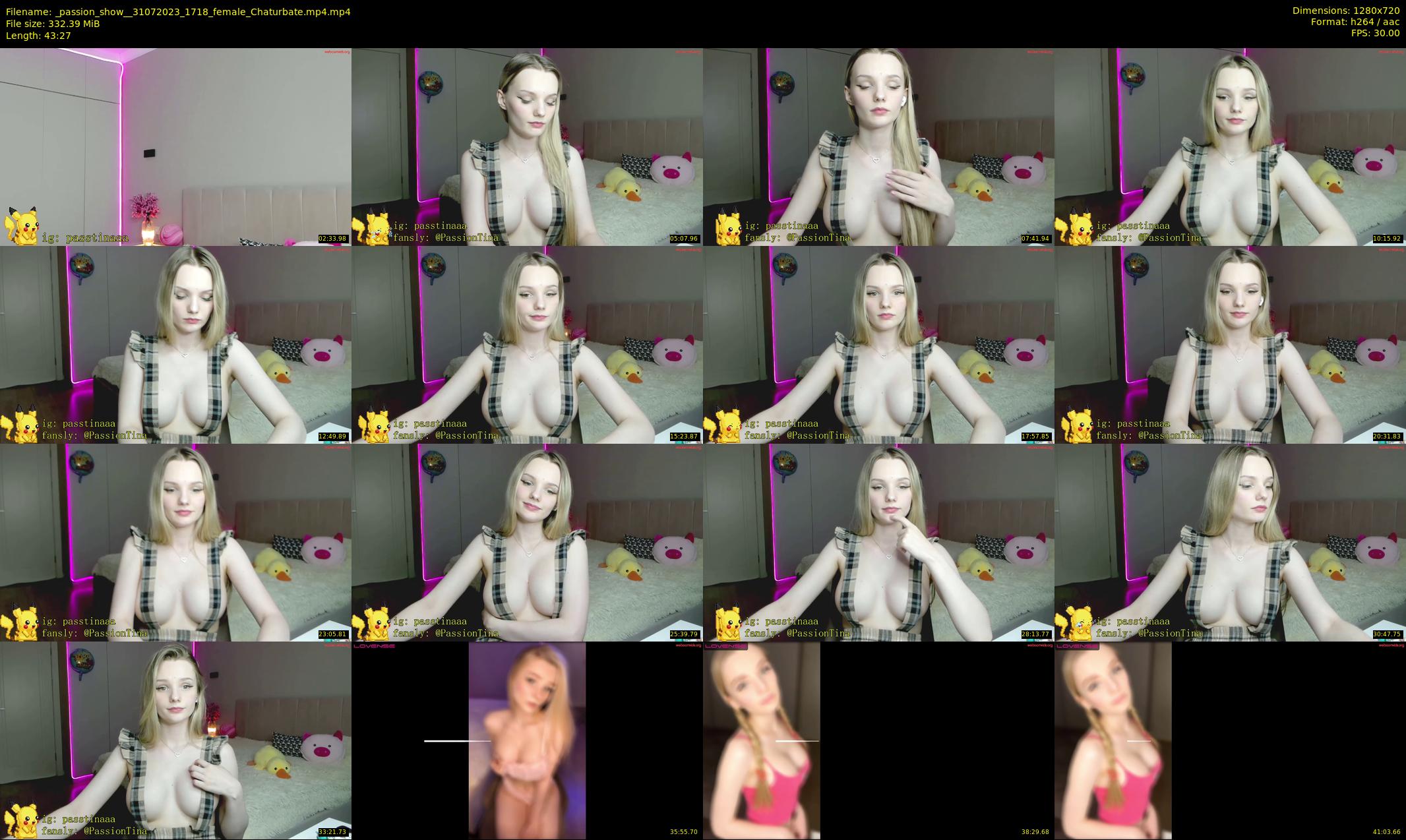 _passion_show_ — 44 minute Chaturbate couple cam show recording, 720p, Jul 31, 2023