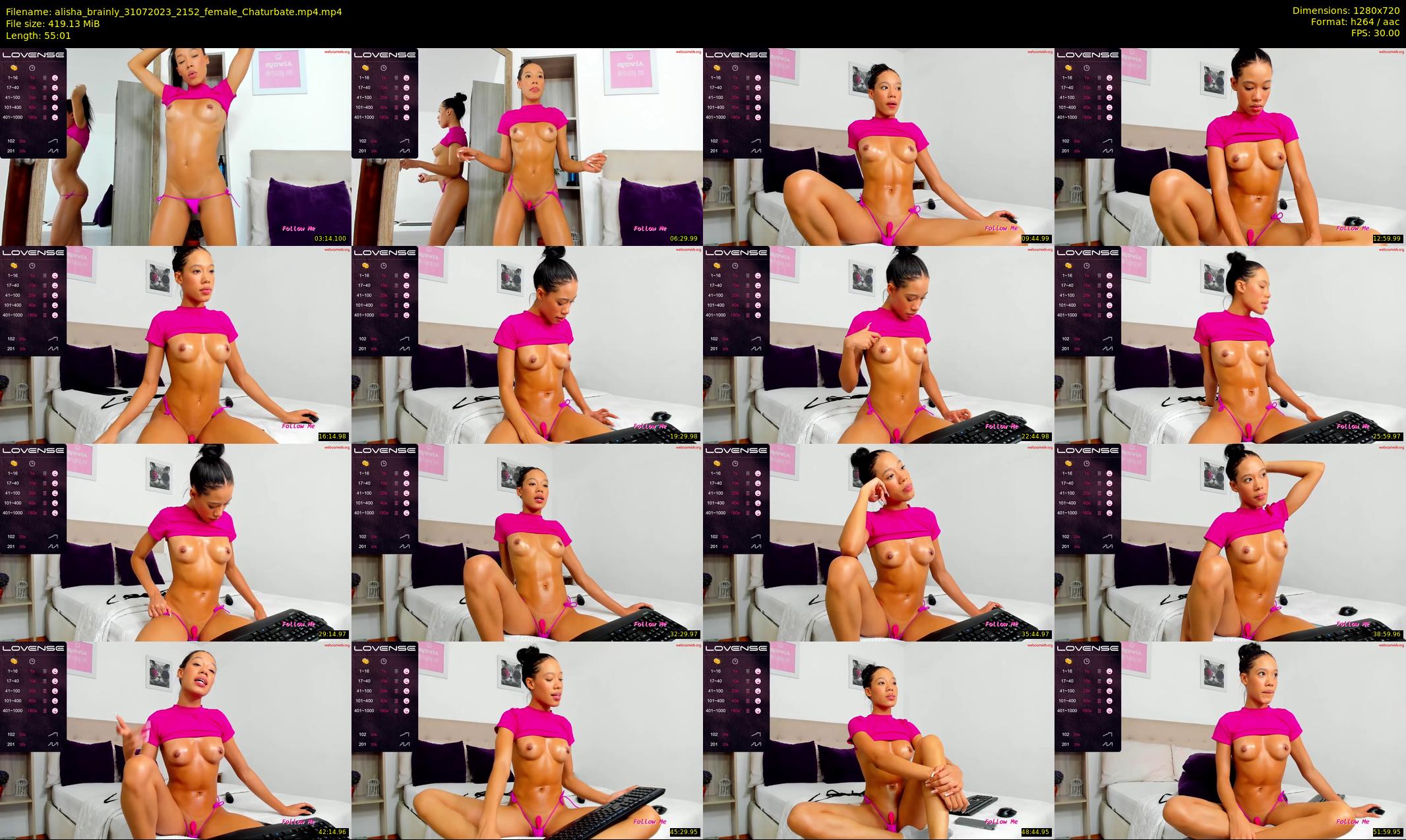 alisha_brainly — 56 minute Chaturbate female cam show recording, 720p, Jul 31, 2023