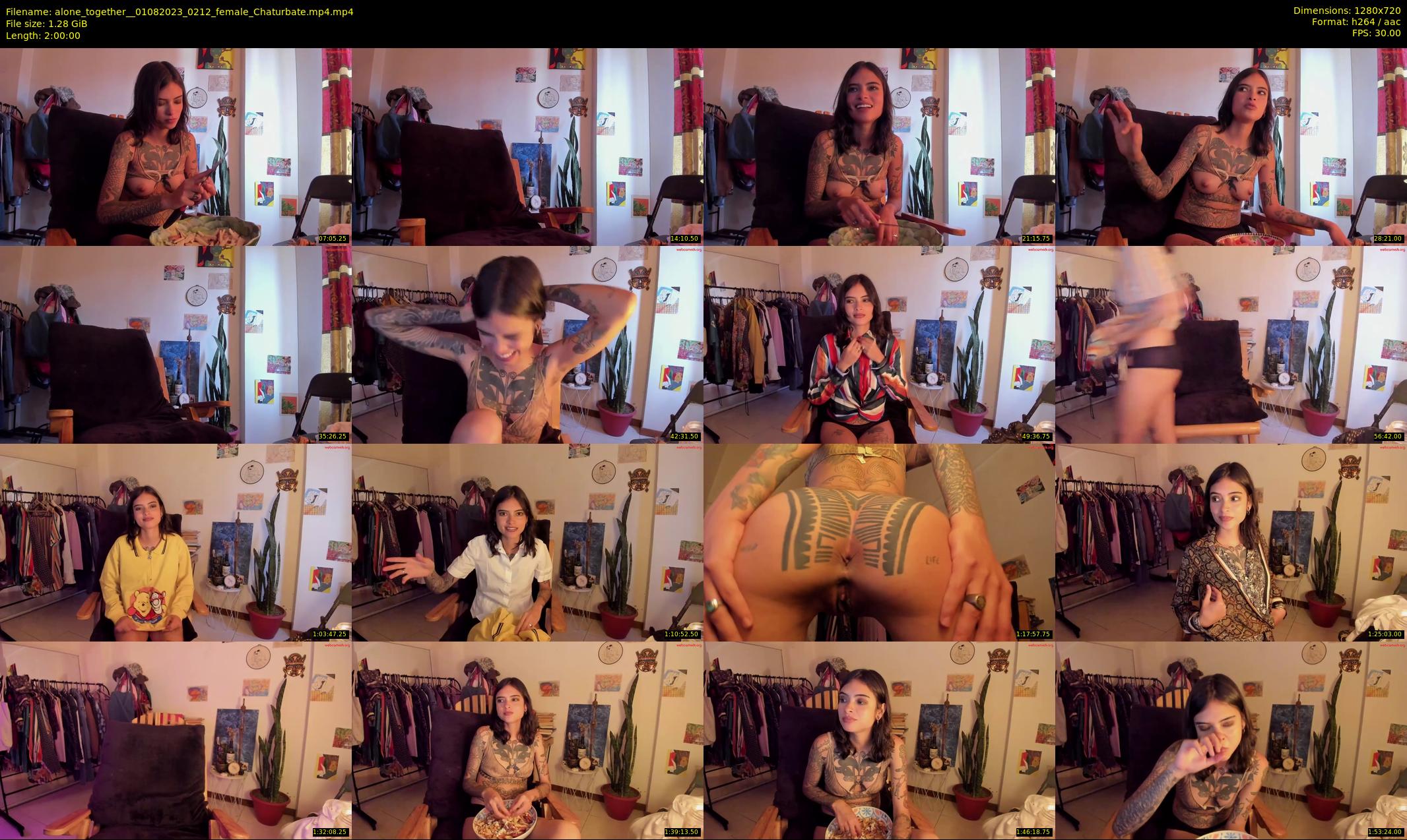 alone_together_ — 120 minute Chaturbate female cam show recording, 720p, Aug 1, 2023