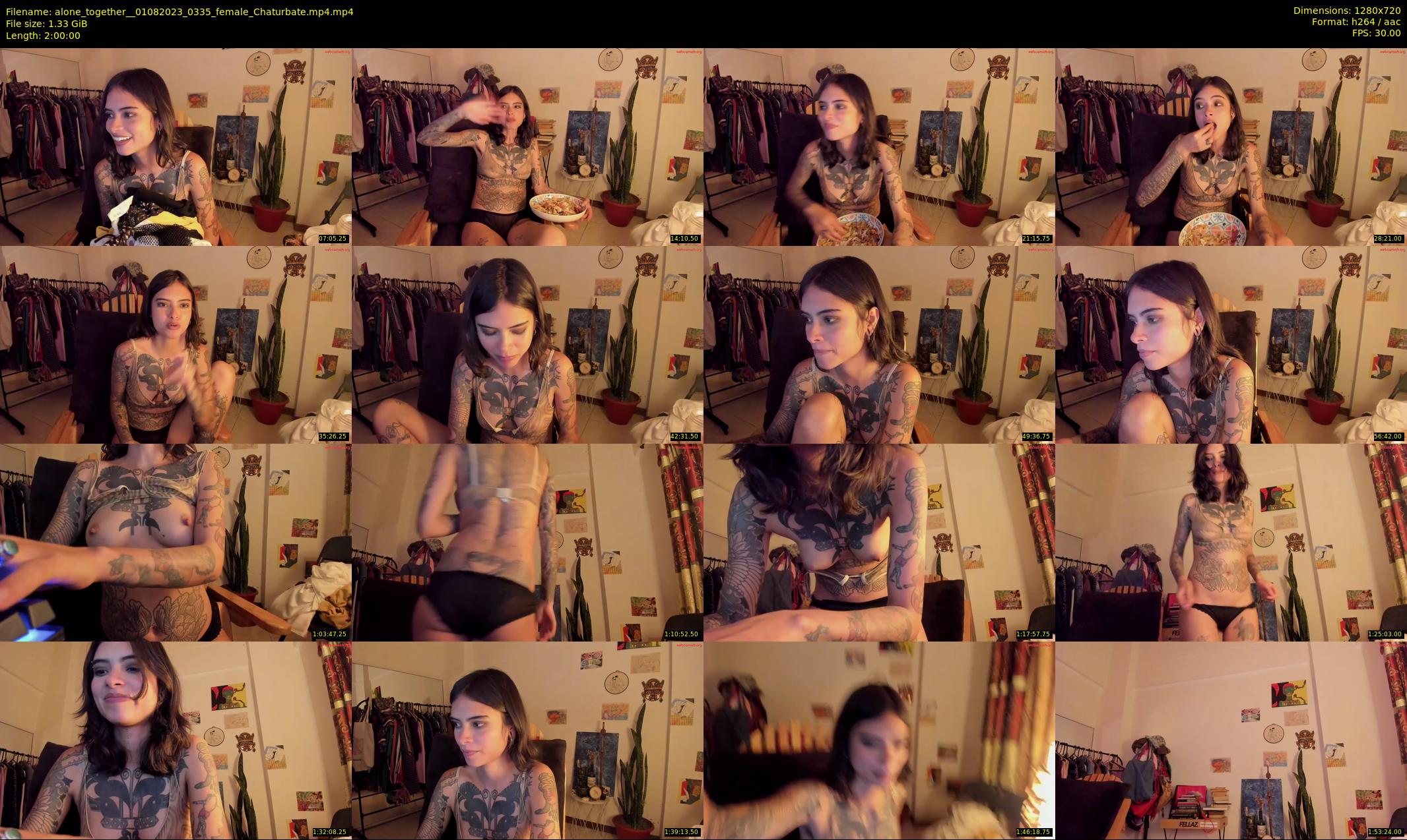 alone_together_ — 120 minute Chaturbate female cam show recording, 720p, Aug 1, 2023