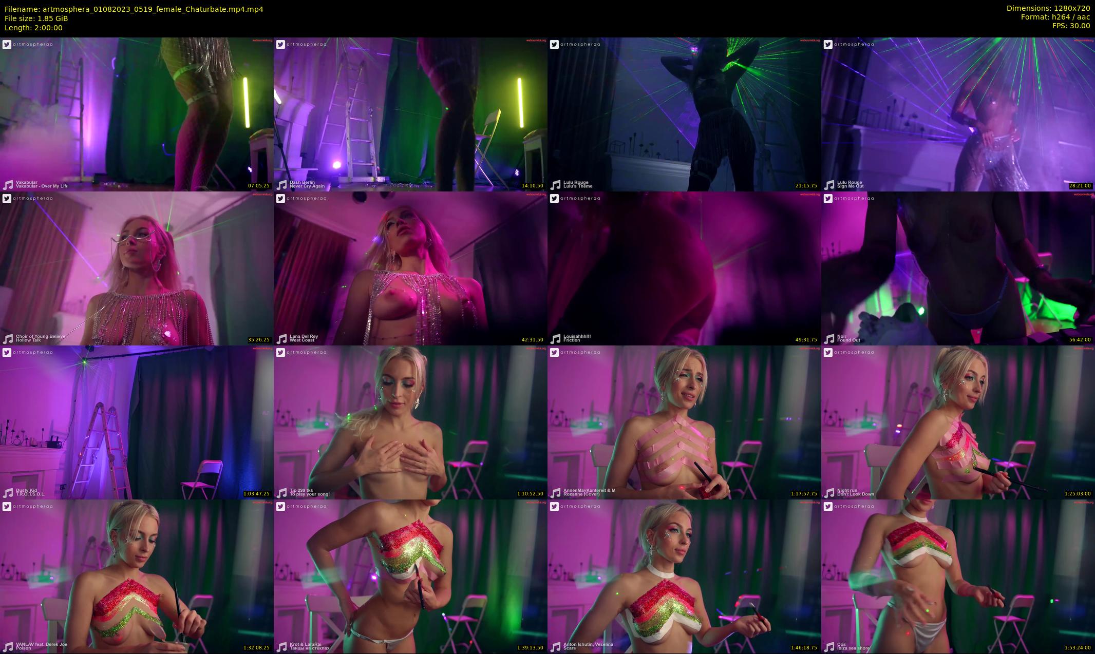 artmosphera — 120 minute Chaturbate female cam show recording, 720p, Aug 1, 2023