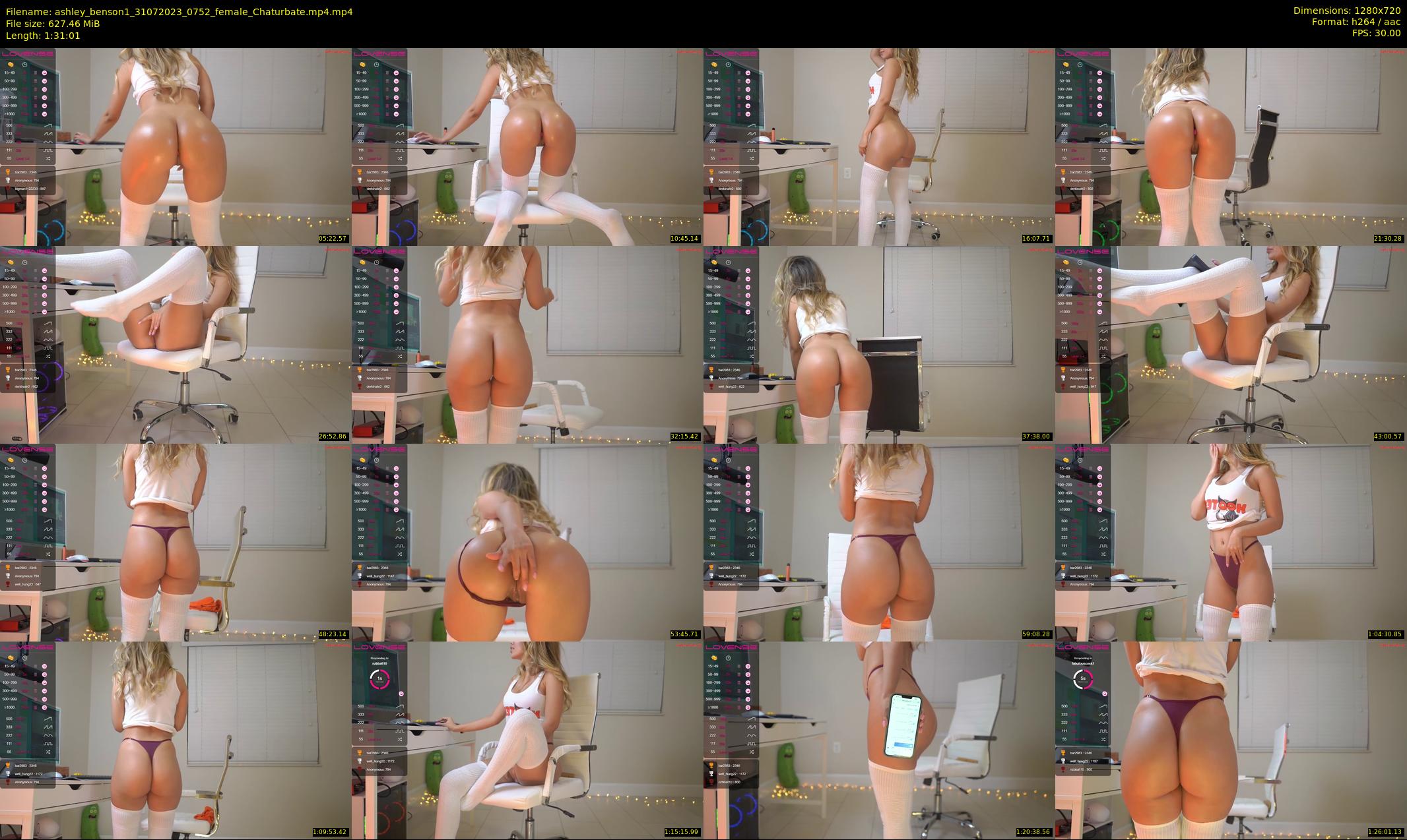 ashley_benson1 — 92 minute Chaturbate female cam show recording, 720p, Jul 31, 2023
