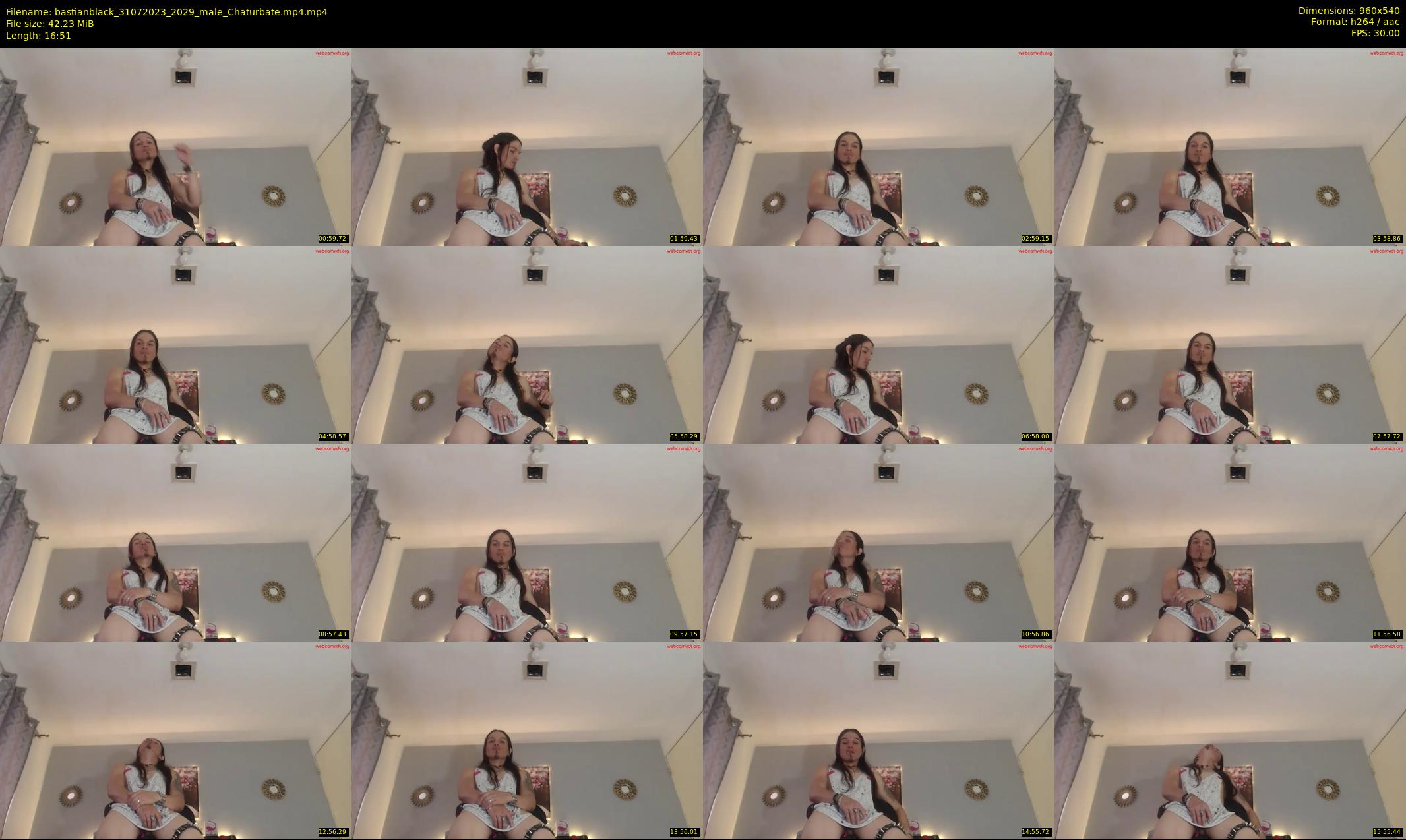 bastianblack — 17 minute Chaturbate male cam show recording, 480p, Jul 31, 2023