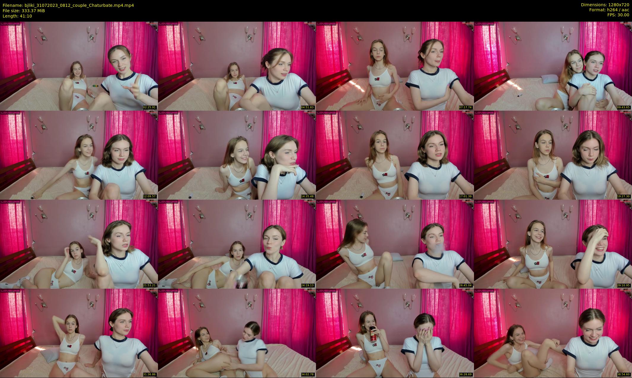 bjliki — 42 minute Chaturbate couple cam show recording, 720p, Jul 31, 2023