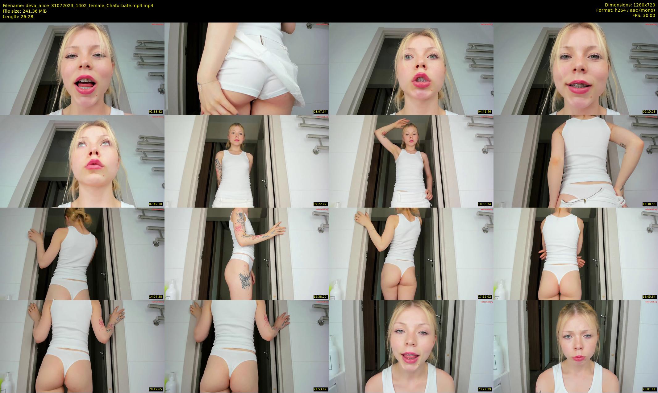 deva_alice — 27 minute Chaturbate female cam show recording, 720p, Jul 31, 2023
